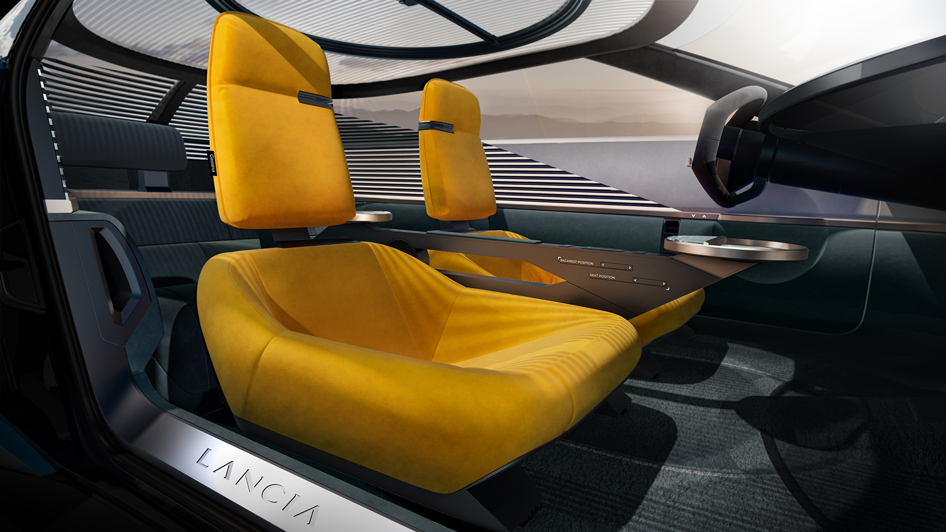 Lancia Pu+Ra HPE Concept, 2023 – Interior
