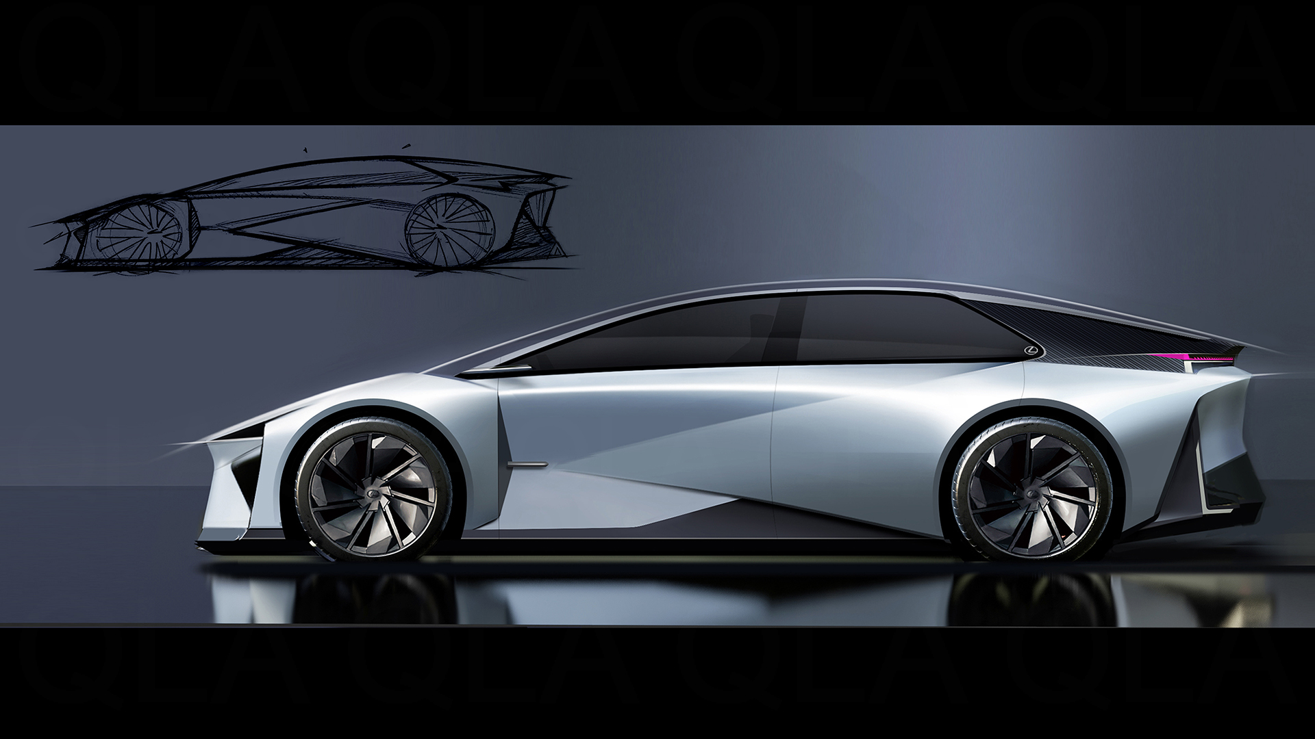 Lexus LF-ZC Concept, 2023 – Design Sketch