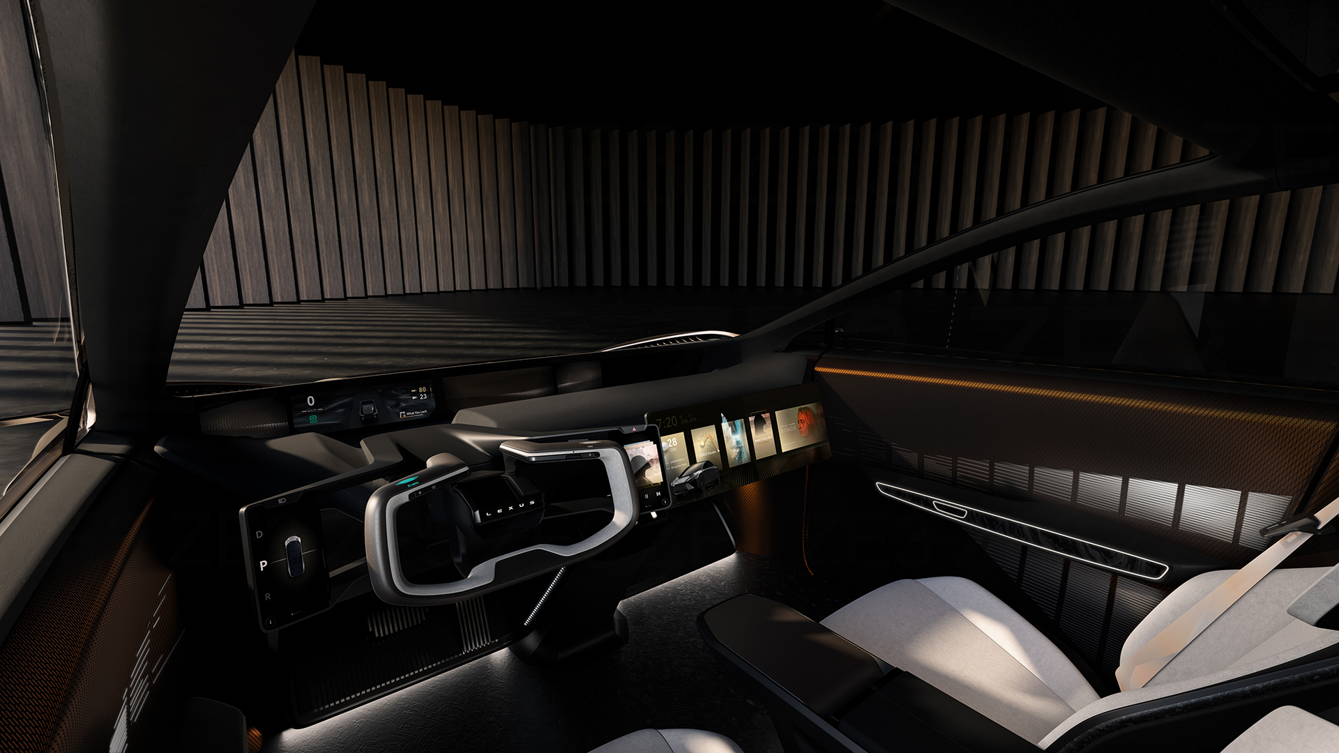 Lexus LF-ZC Concept, 2023 – Interior
