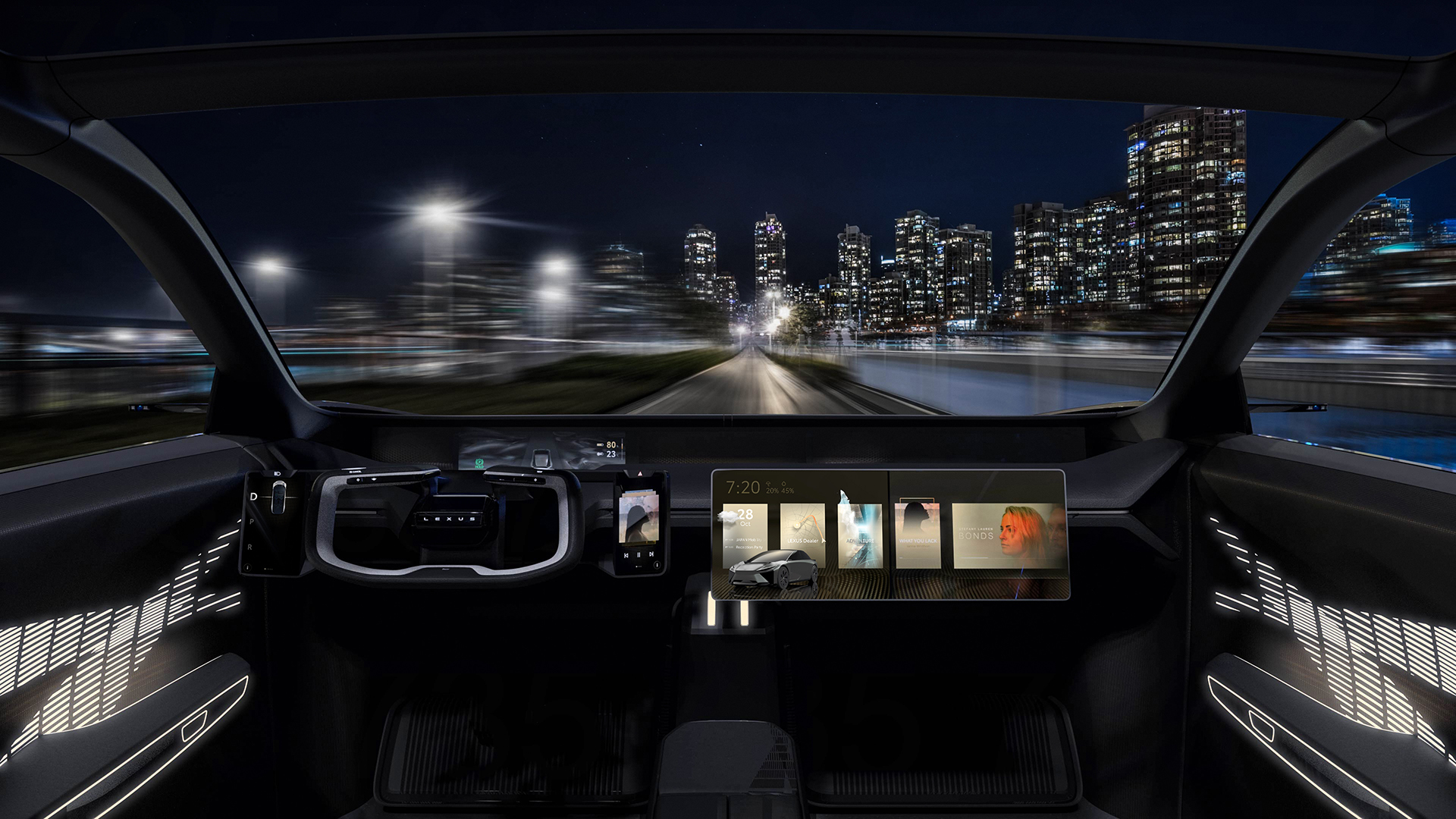 Lexus LF-ZC Concept, 2023 – Interior