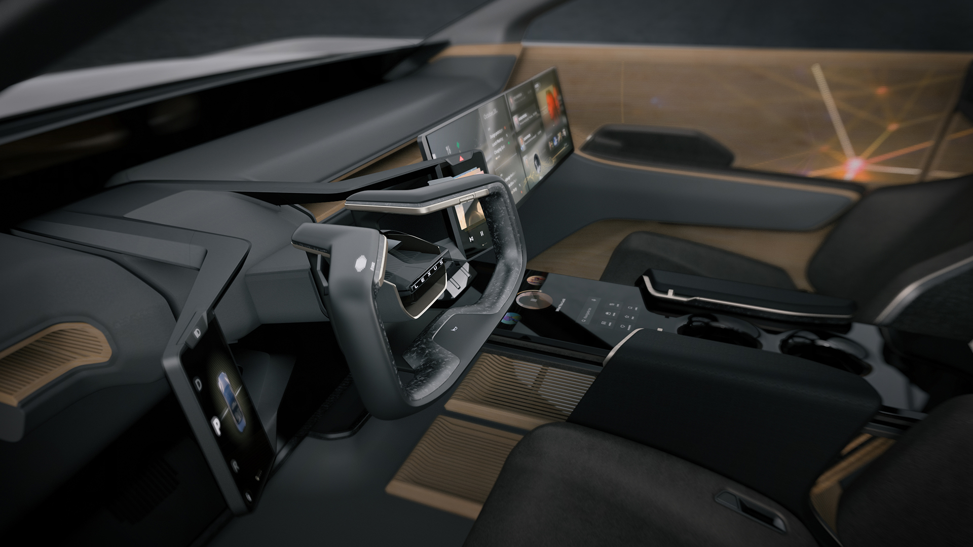 Lexus LF-ZL Concept, 2023 – Interior