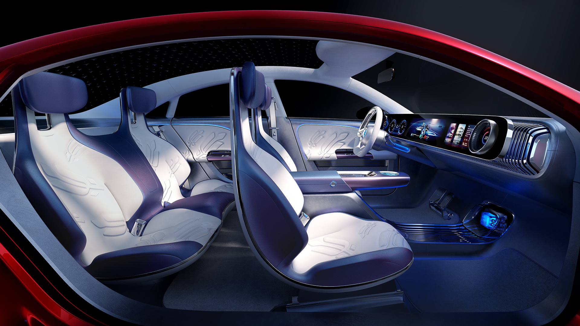 Mercedes-Benz Concept CLA Class, 2023 – Interior