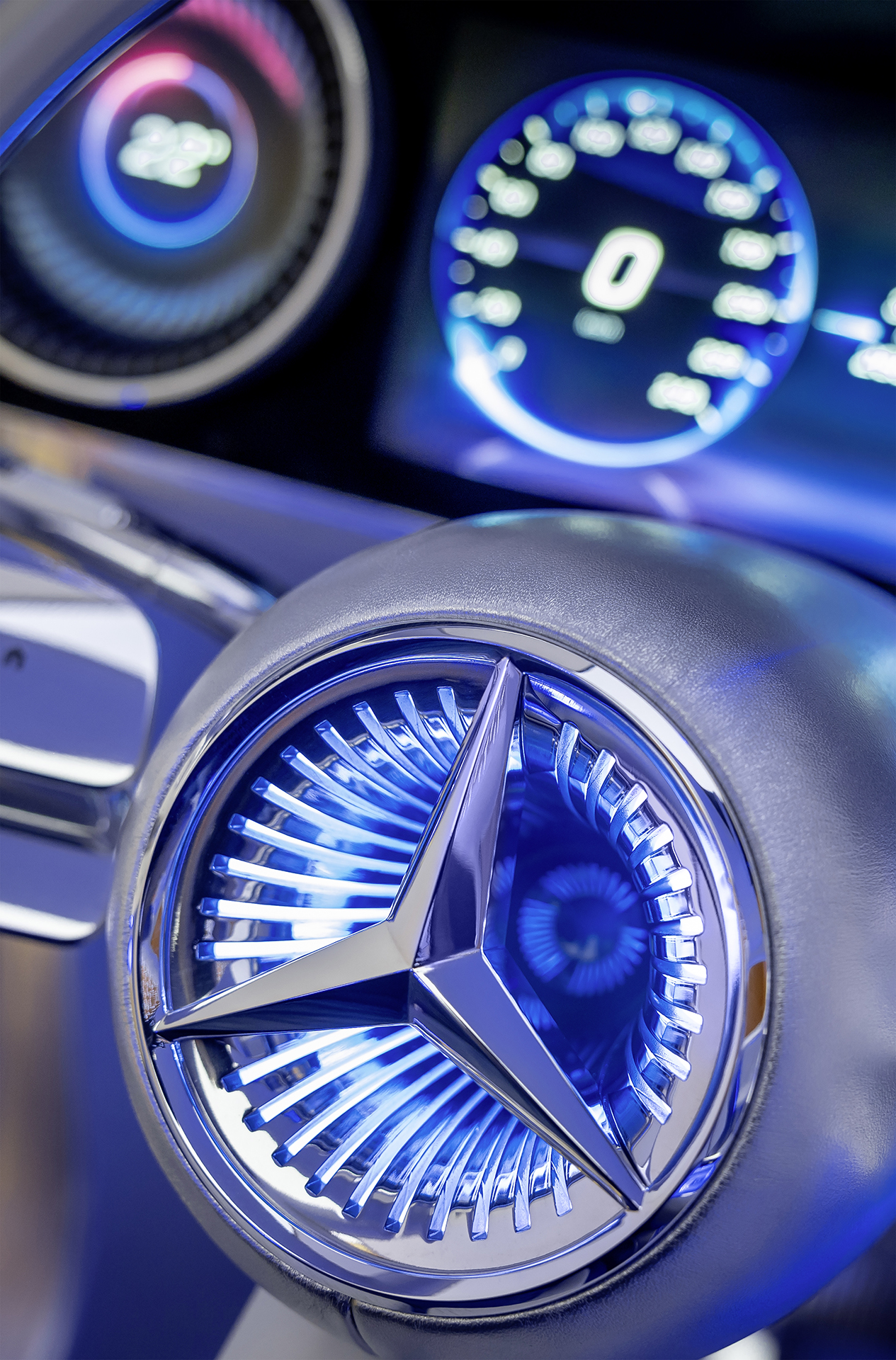 Mercedes-Benz Concept CLA Class, 2023 – The interior of the Concept CLA Class points the way forward with the application of innovative new materials