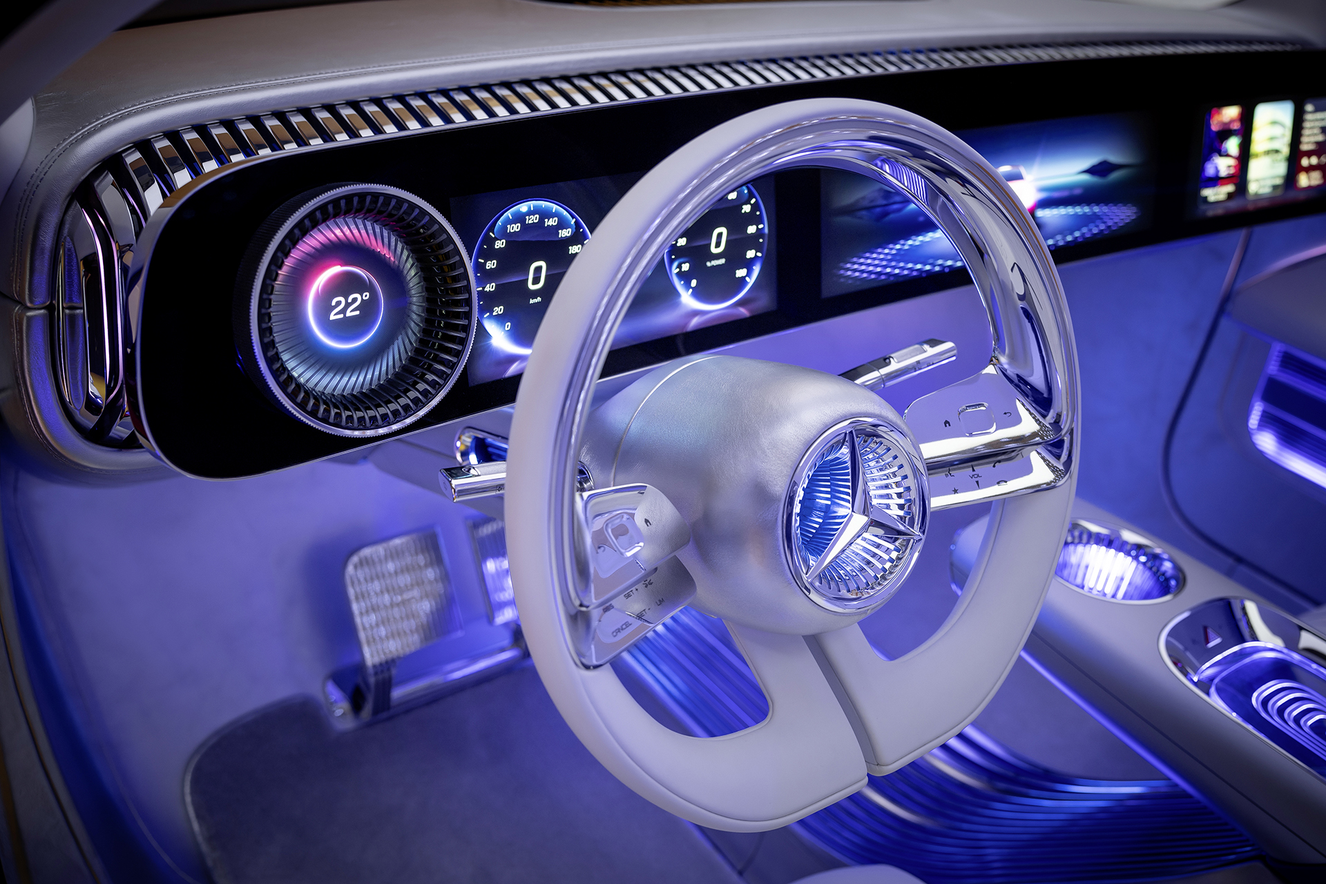 Mercedes-Benz Concept CLA Class, 2023 – Interior