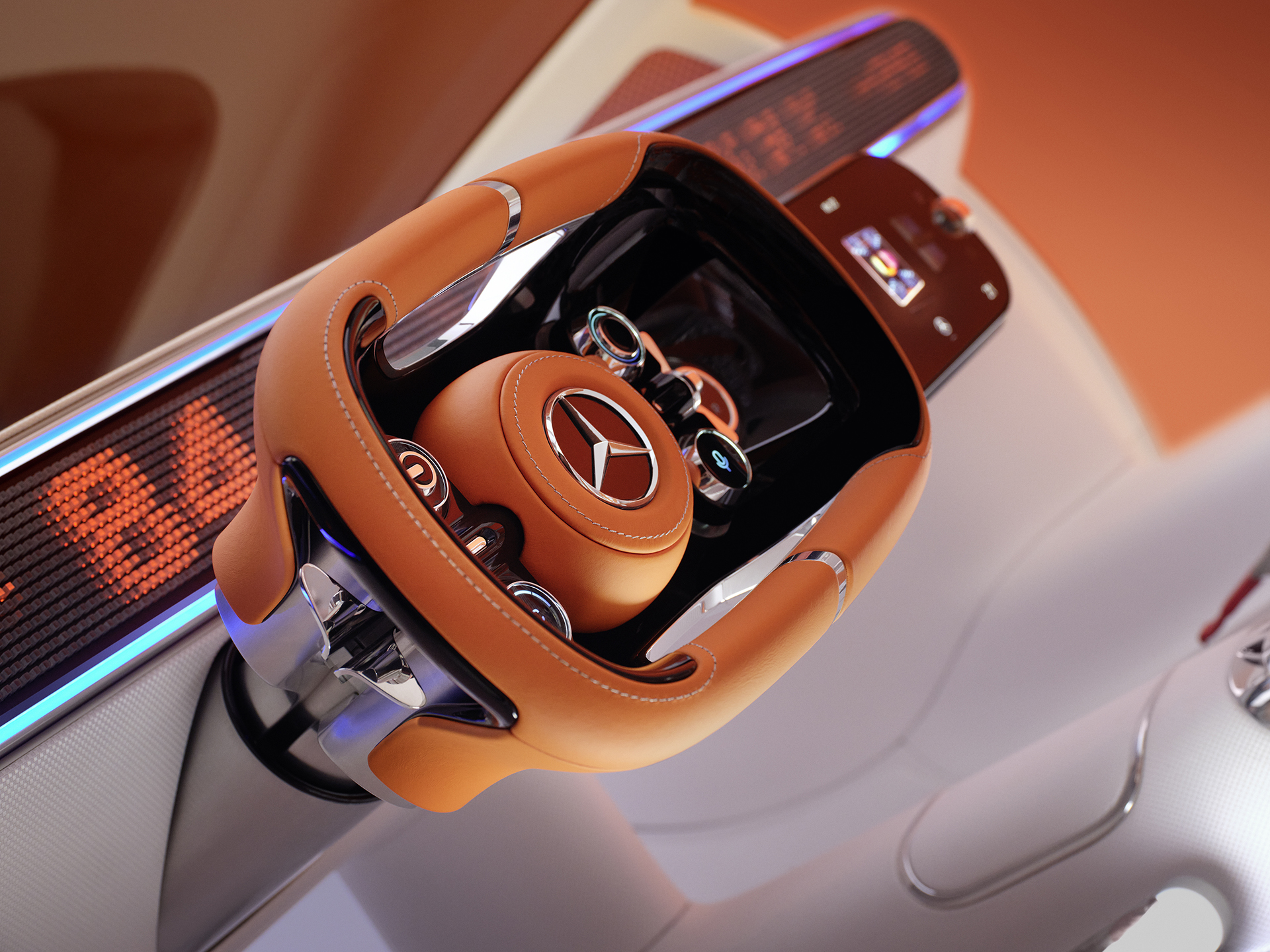 Mercedes-Benz Vision One-Eleven Concept, 2023 – Interior