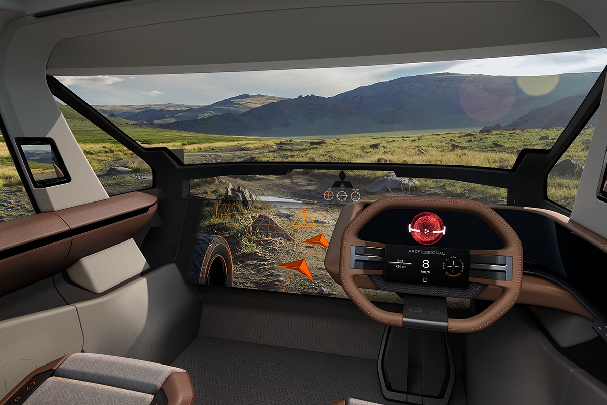 Mitsubishi D:X Concept, 2023 – Interior