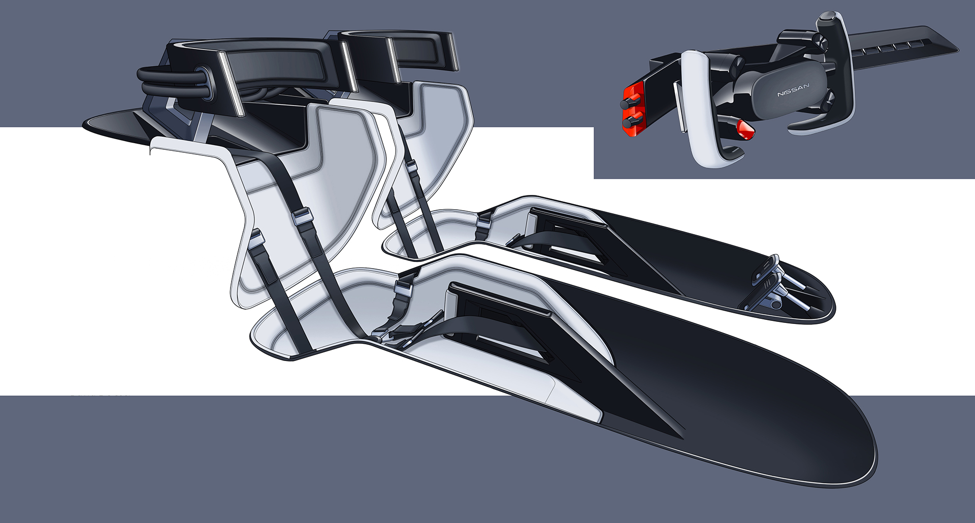 Nissan Concept 20-23, 2023 – Design Sketch