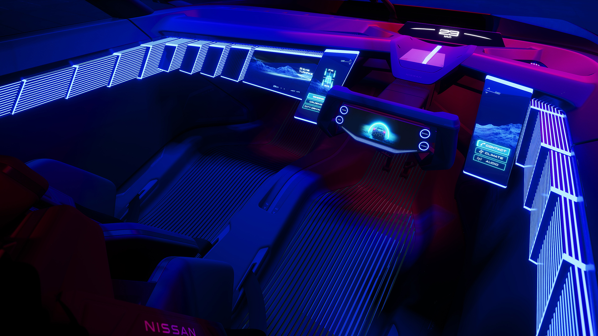 Nissan Hyper Force Concept, 2023 – Interior