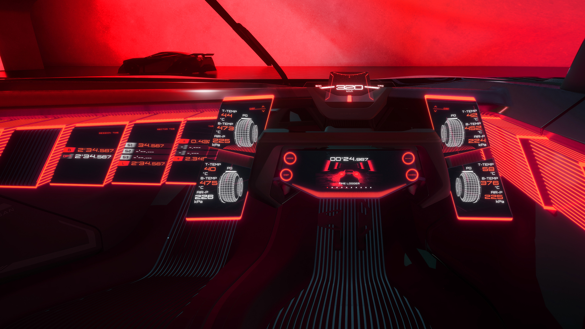 Nissan Hyper Force Concept, 2023 – Interior