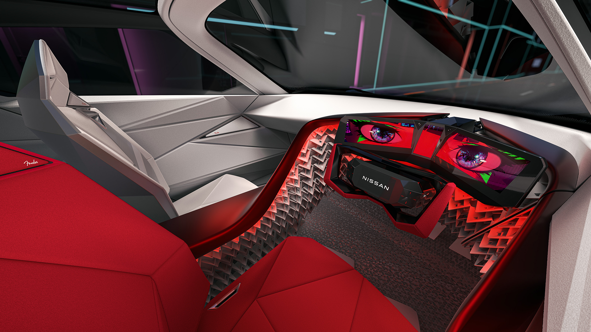 Nissan Hyper Punk Concept, 2023 – Interior
