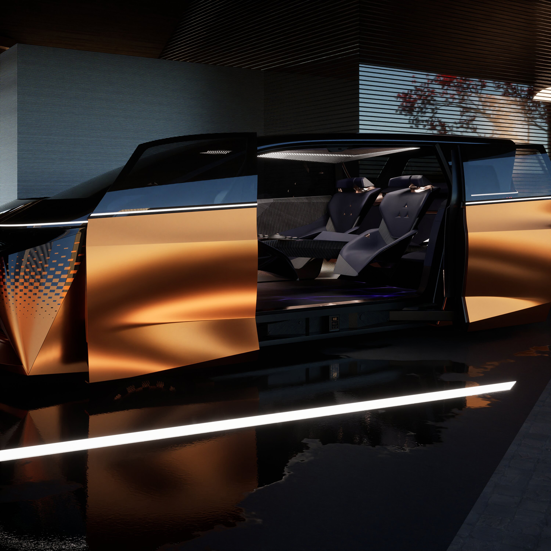 Nissan Hyper Tourer Concept, 2023 – Interior