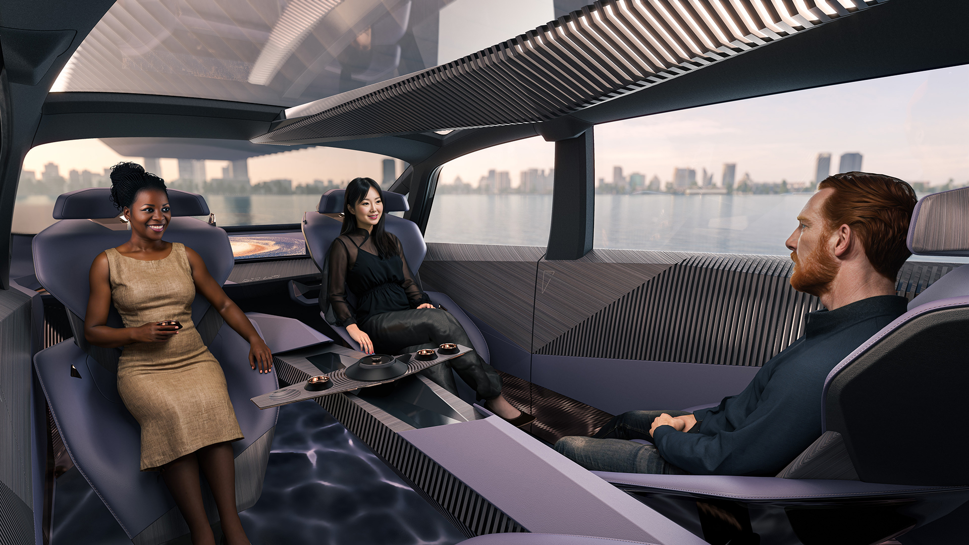 Nissan Hyper Tourer Concept, 2023 – Interior