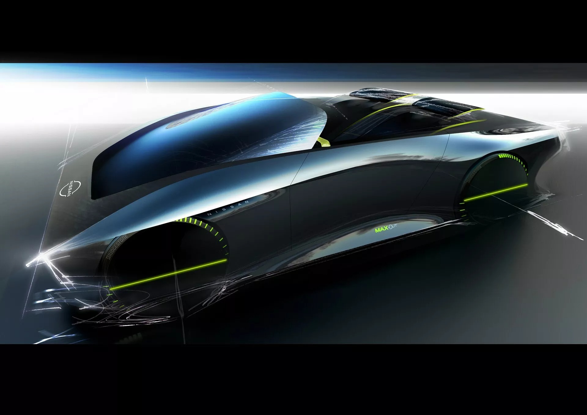 Nissan Max-Out Concept – Design Sketch