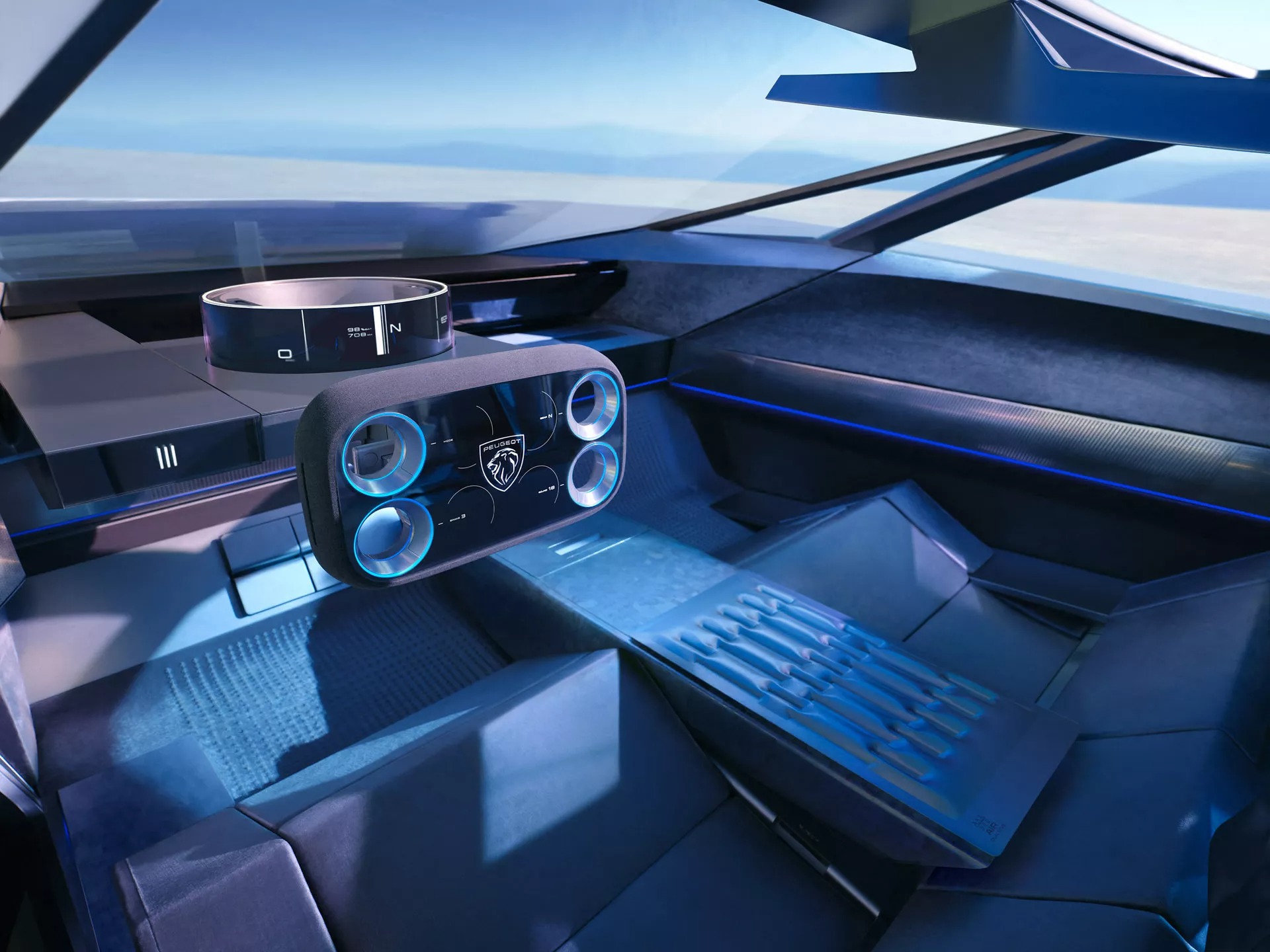Peugeot Inception Concept, 2023 – Interior