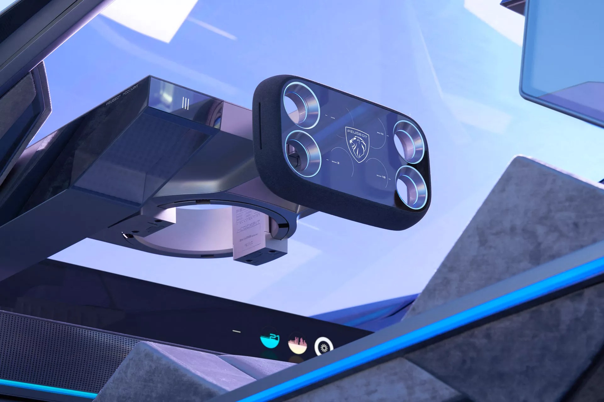 Peugeot Inception Concept, 2023 – Interior