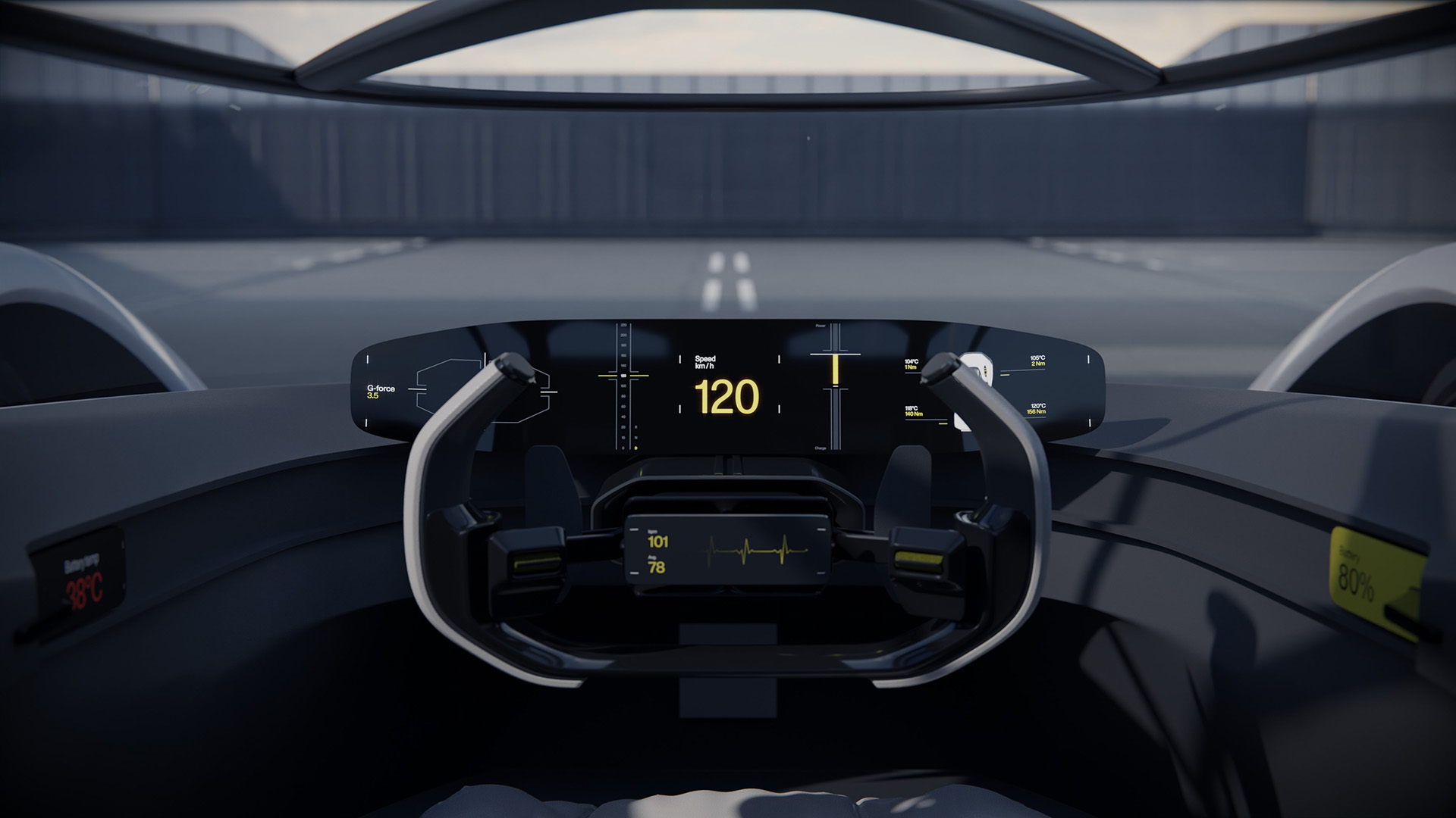 Polestar Synergy Concept, 2023 – Interior