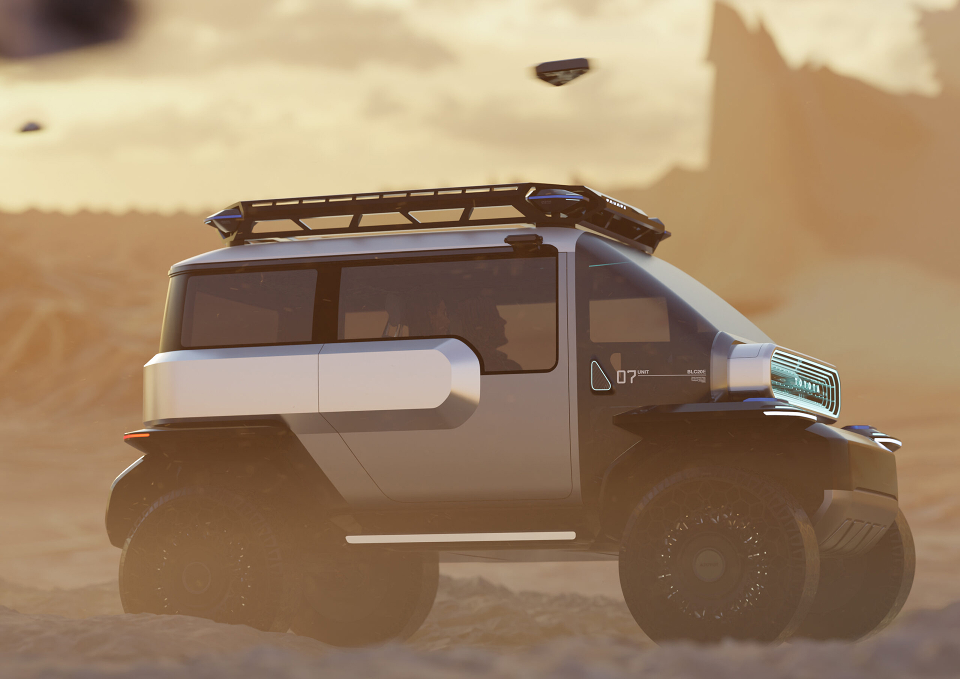 Toyota Baby Lunar Cruiser Concept, 2023