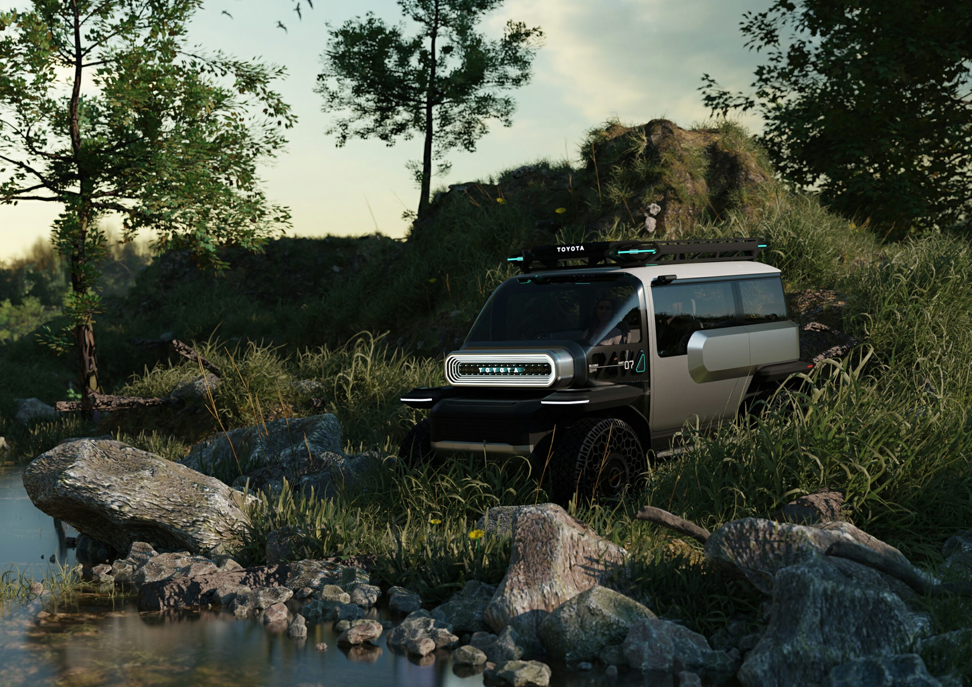 Toyota Baby Lunar Cruiser Concept, 2023