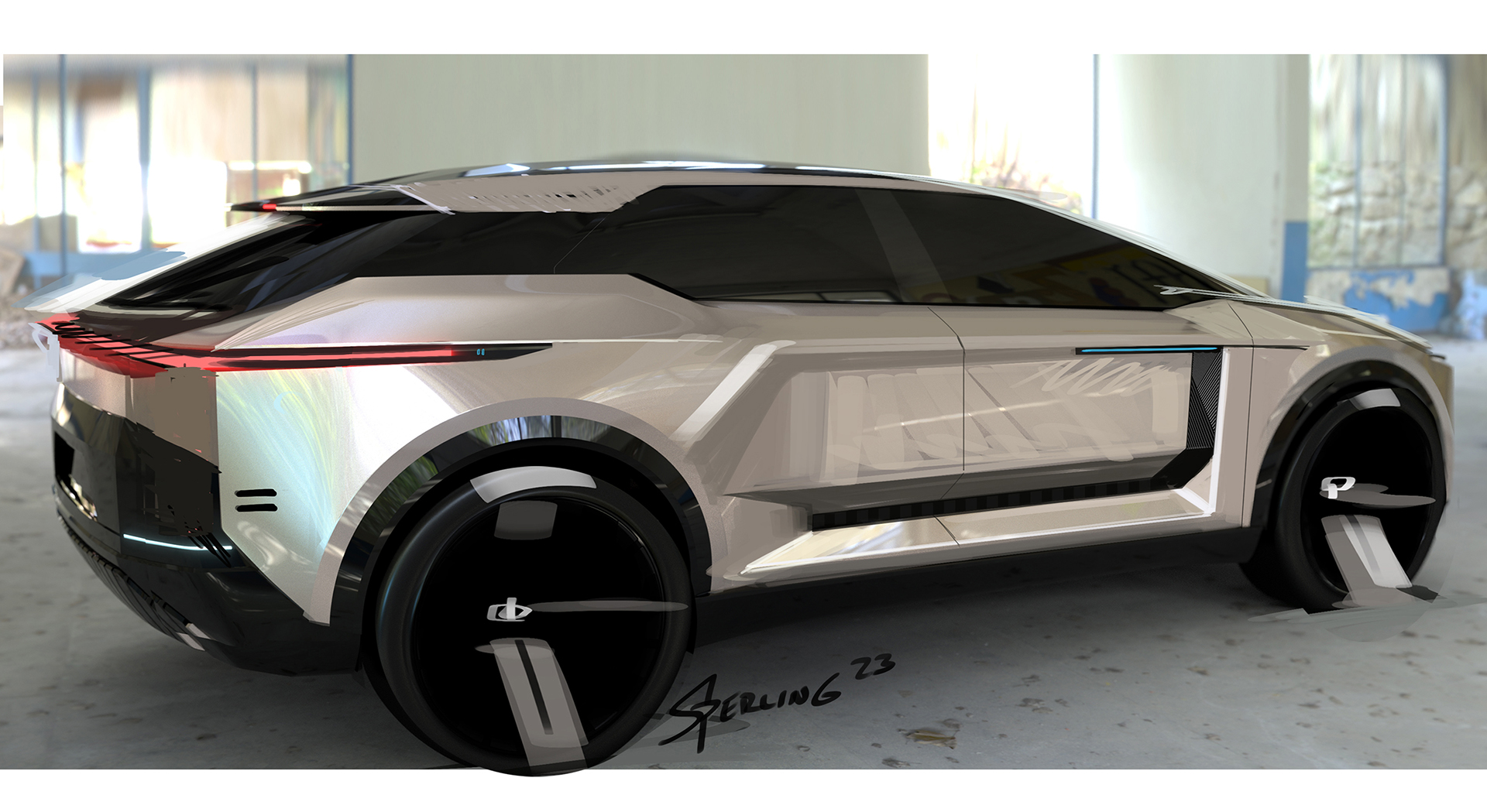Toyota FT-3e Concept, 2023 – Design Sketch