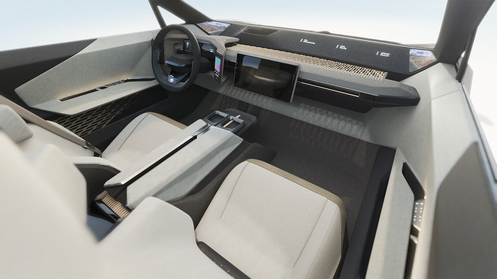 Toyota FT-3e Concept, 2023 – Interior