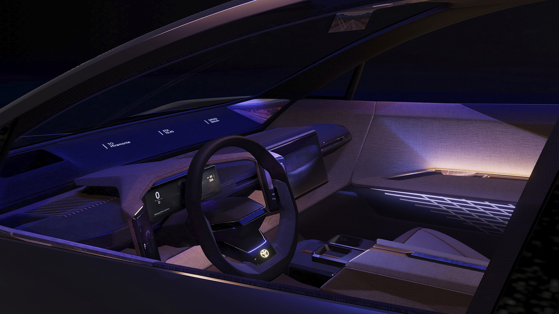 Toyota FT-3e Concept, 2023 – Interior