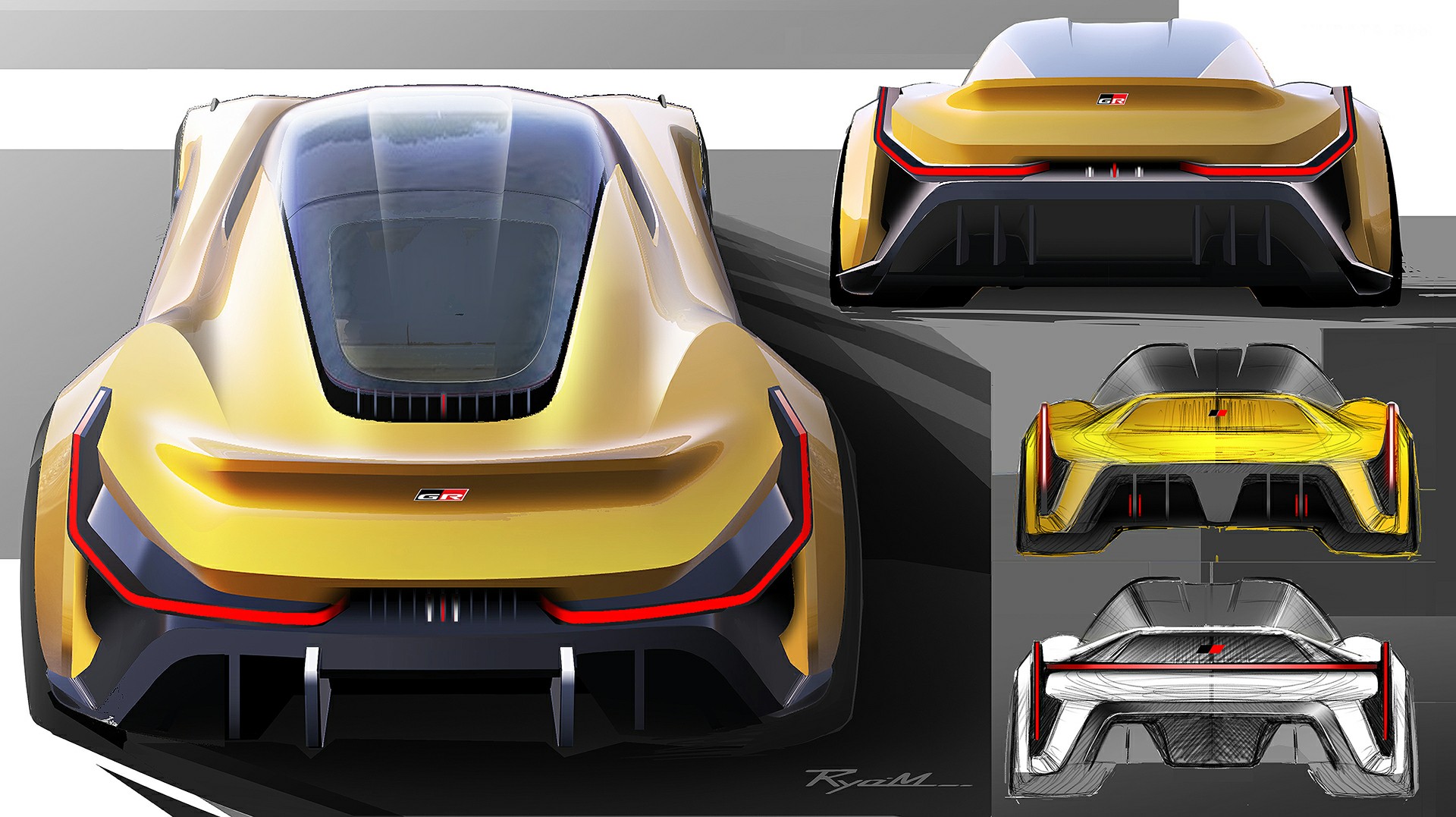 Toyota FT-Se Concept, 2023 – Design Sketch