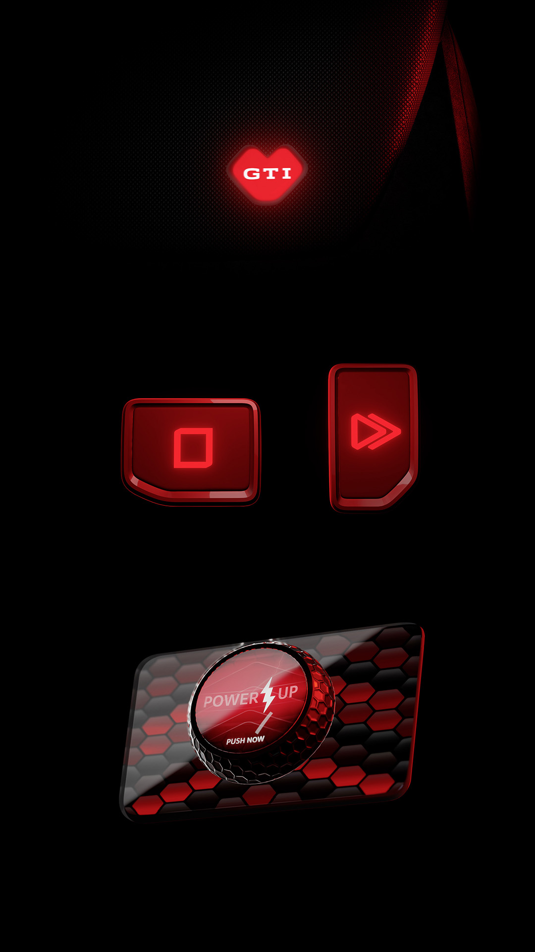 Volkswagen ID. GTI Concept, 2023 – Design Sketch Interior