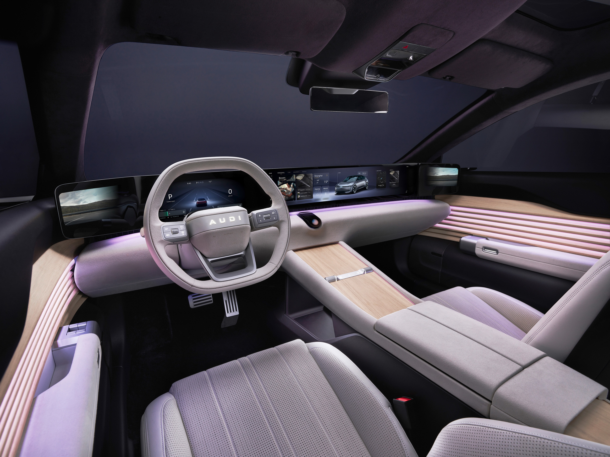 AUDI E concept, 2024 – Interior