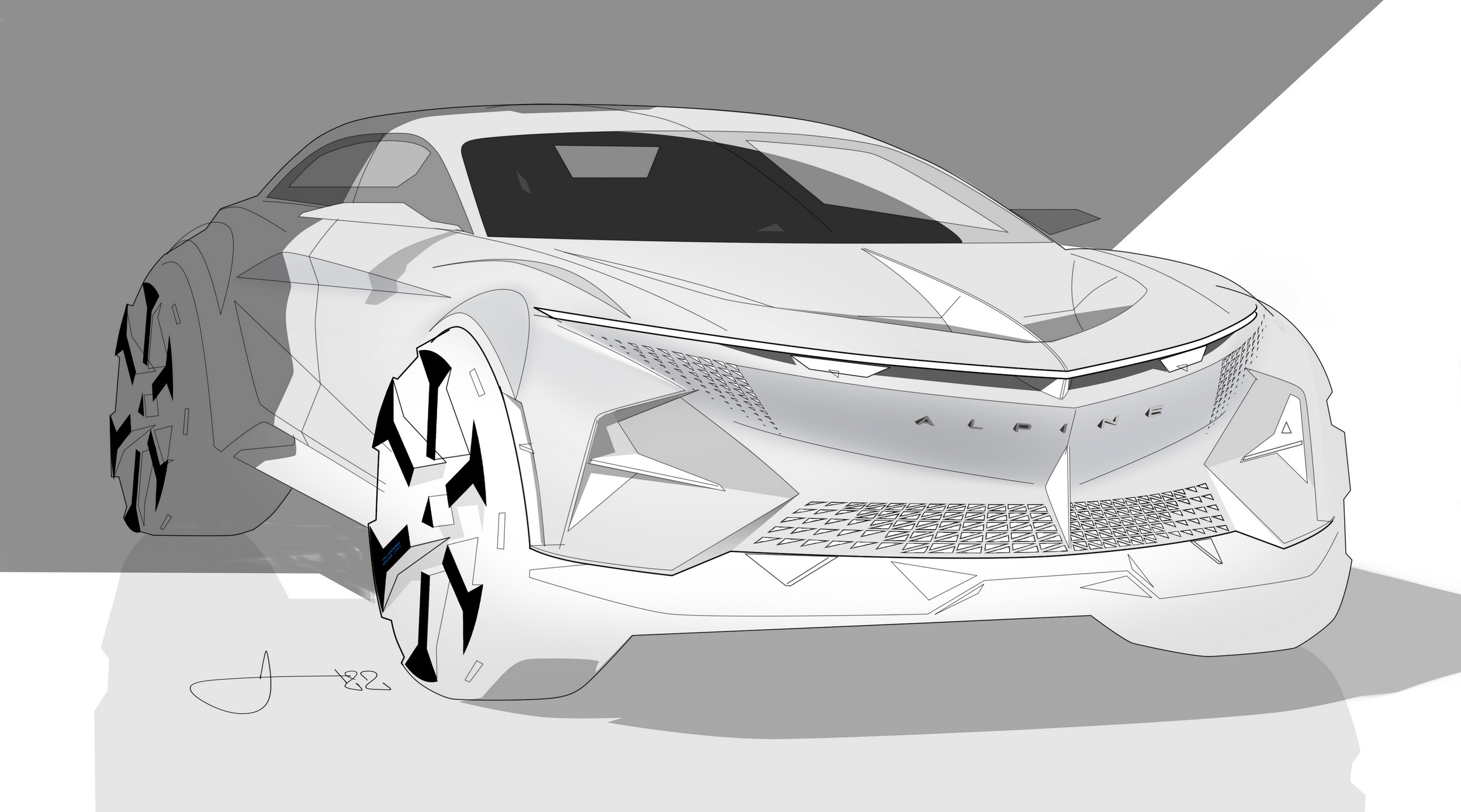 Alpine A390_β show-car, 2024