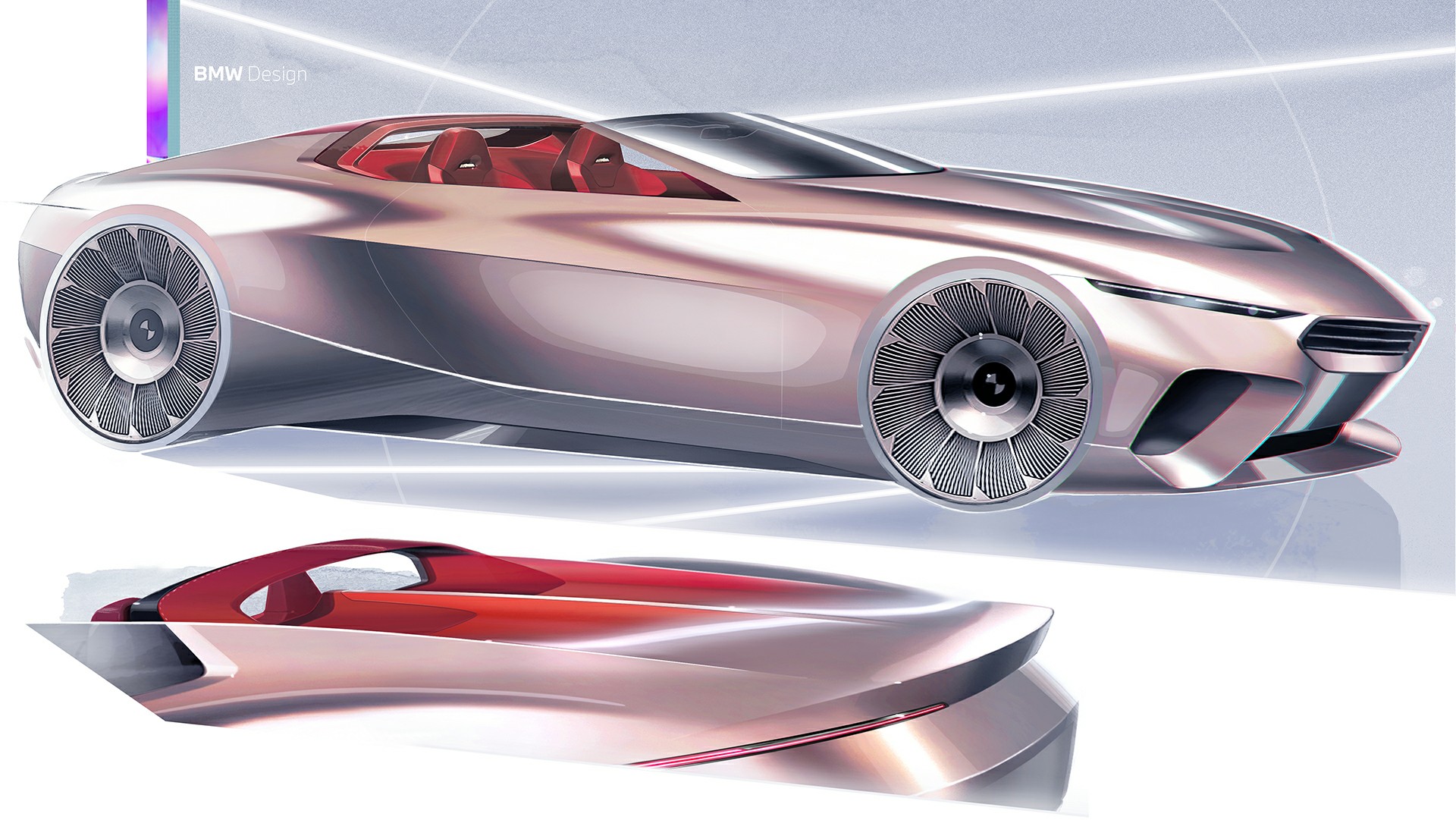 BMW Concept Skytop, 2024 – Design Sketch