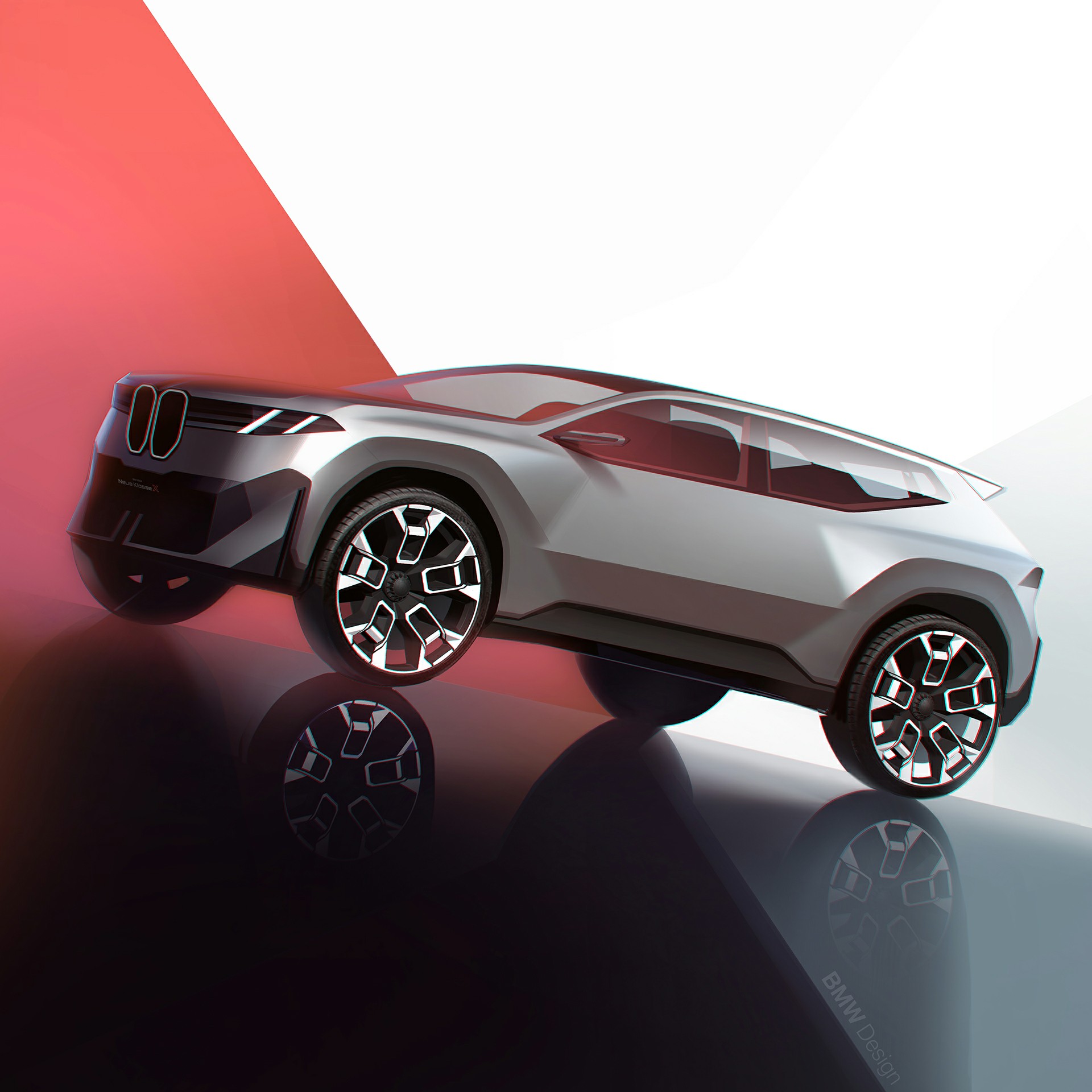 BMW Vision Neue Klasse X Concept, 2024 – Design Sketch