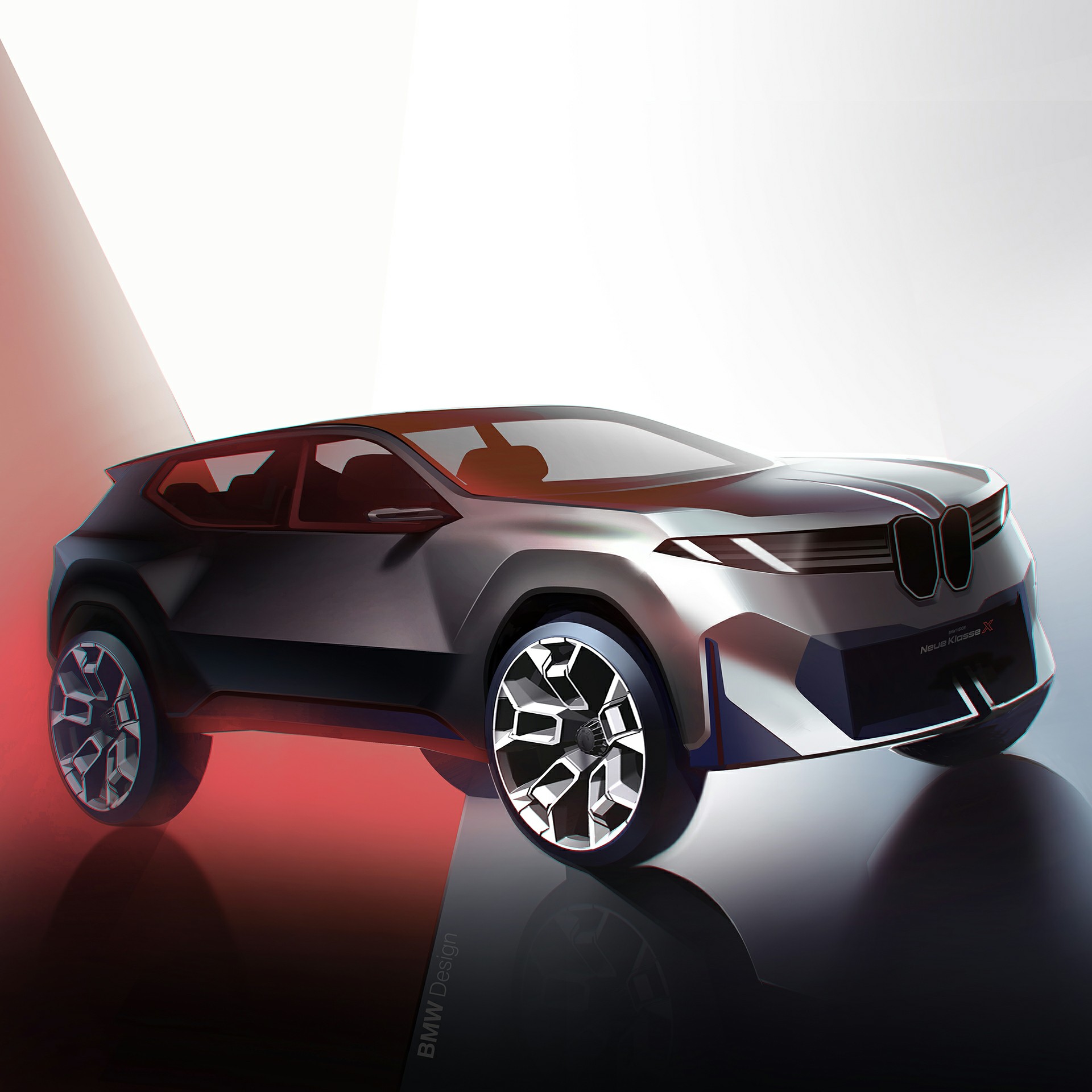 BMW Vision Neue Klasse X Concept, 2024 – Design Sketch