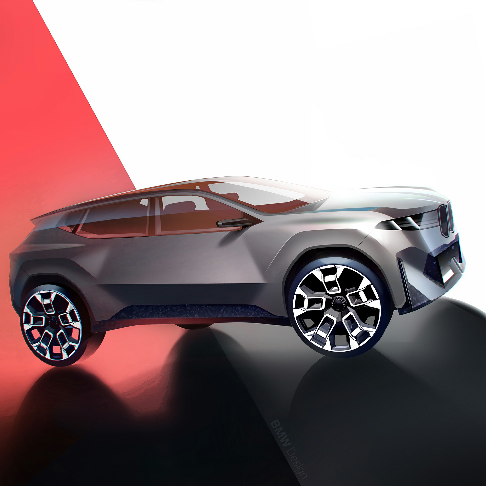 BMW Vision Neue Klasse X Concept, 2024 – Design Sketch
