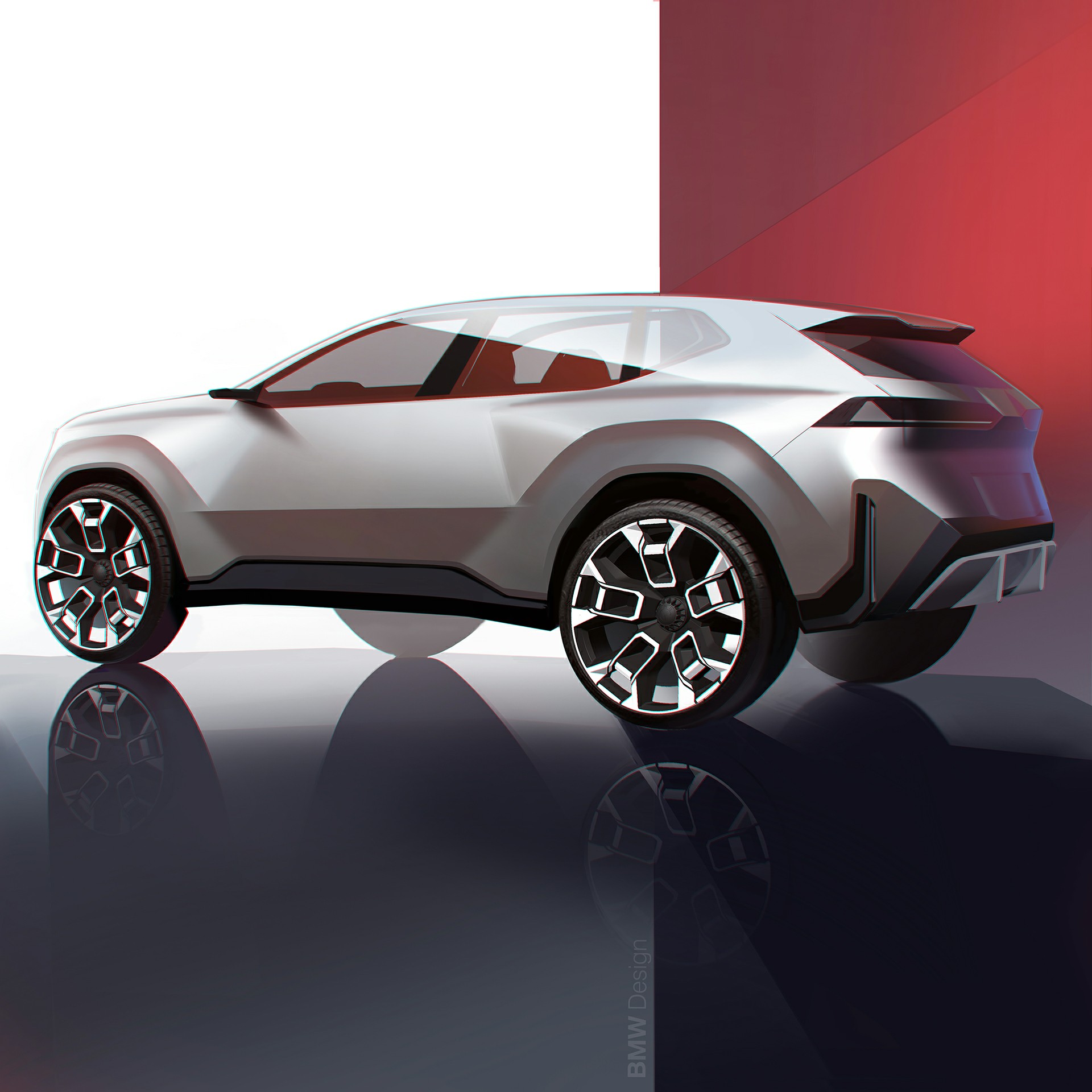 BMW Vision Neue Klasse X Concept, 2024 – Design Sketch