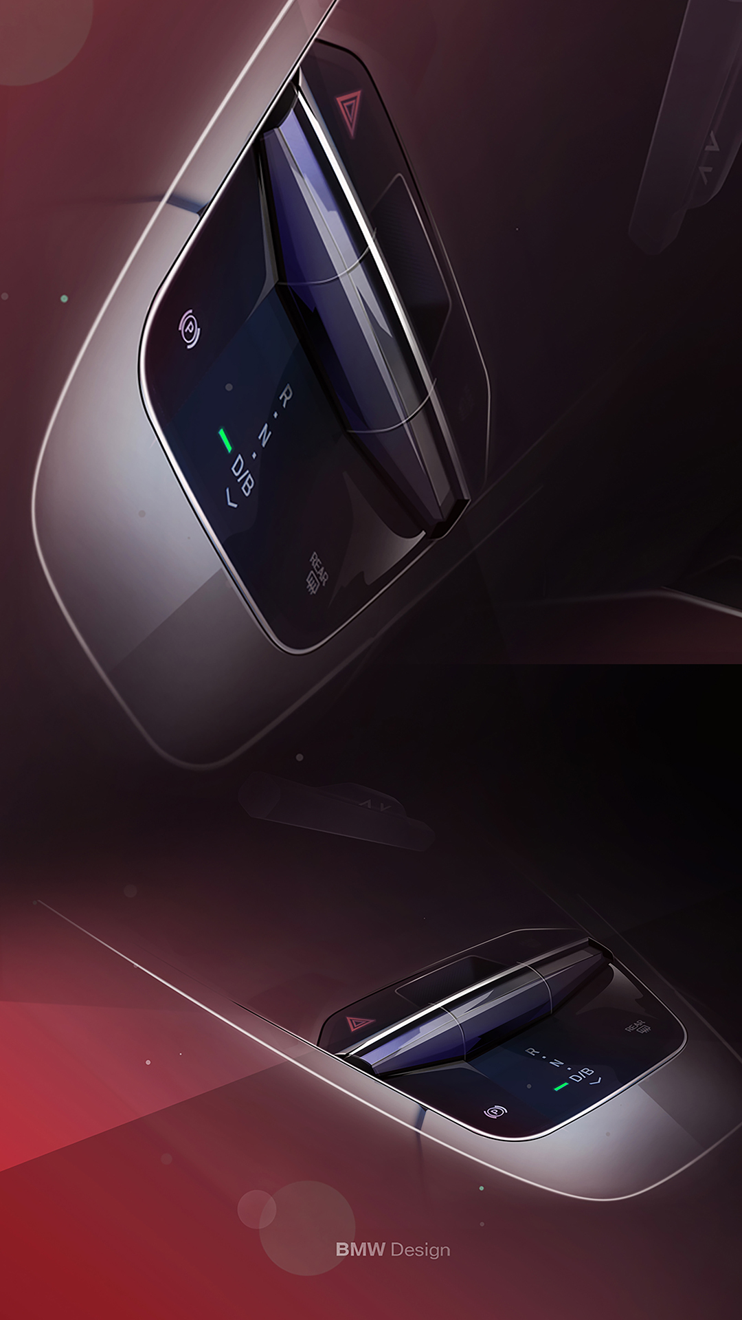 BMW Vision Neue Klasse X Concept, 2024 – Design Sketch – Interior