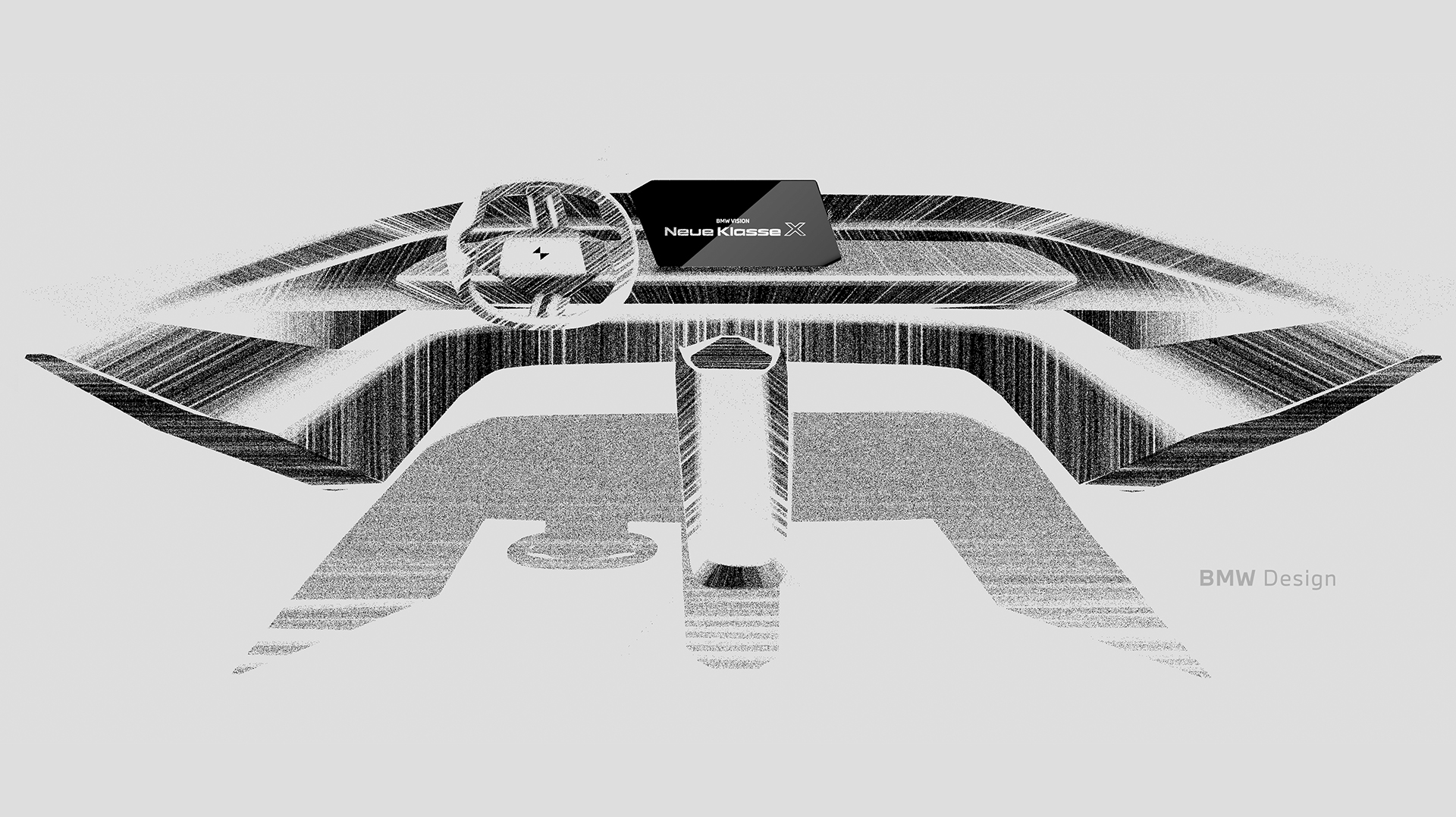 BMW Vision Neue Klasse X Concept, 2024 – Design Sketch – Interior