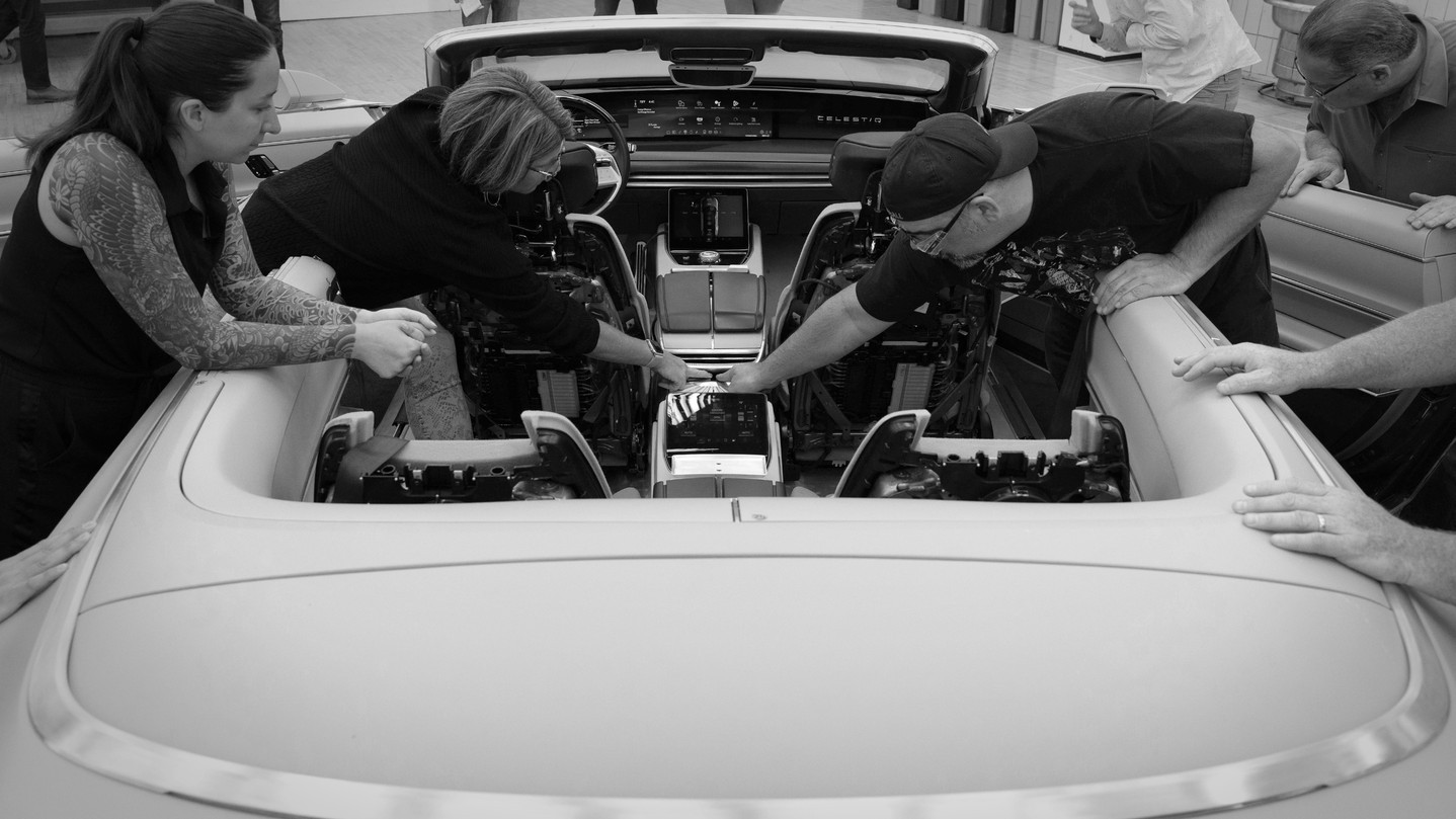 Cadillac SOLLEI concept vehicle, 2024 – Design Process