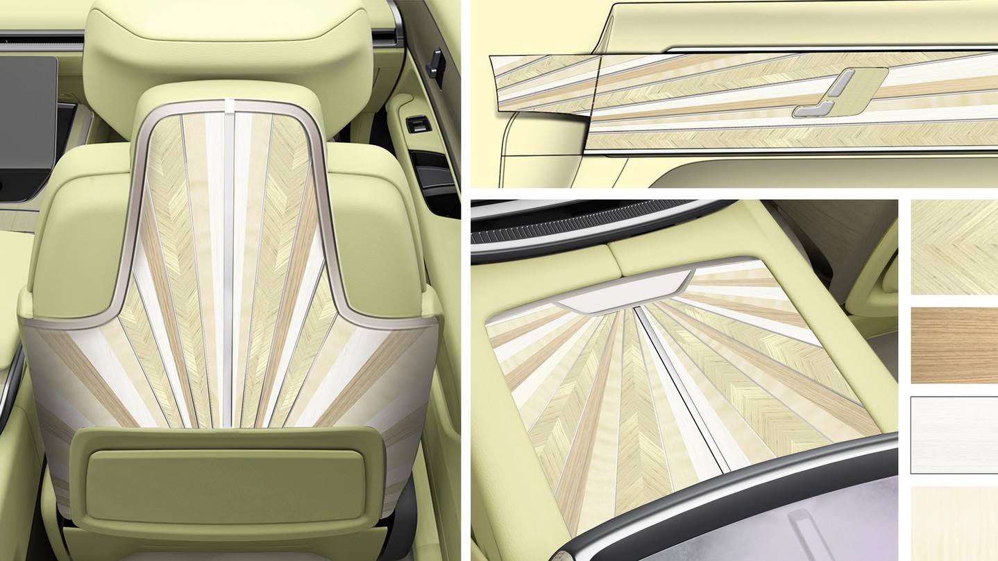 Cadillac SOLLEI concept vehicle, 2024 – Design Sketch – Interior
