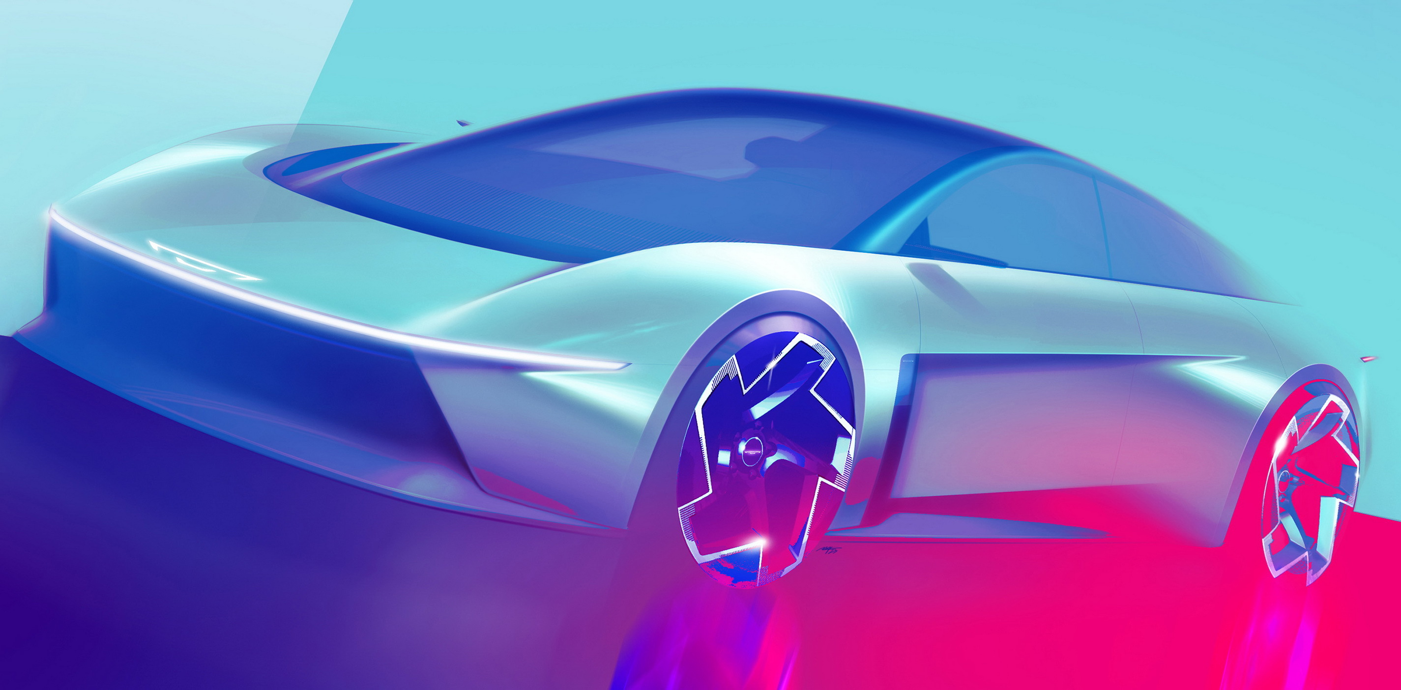 Chrysler Halcyon Concept, 2024 – Design Sketch