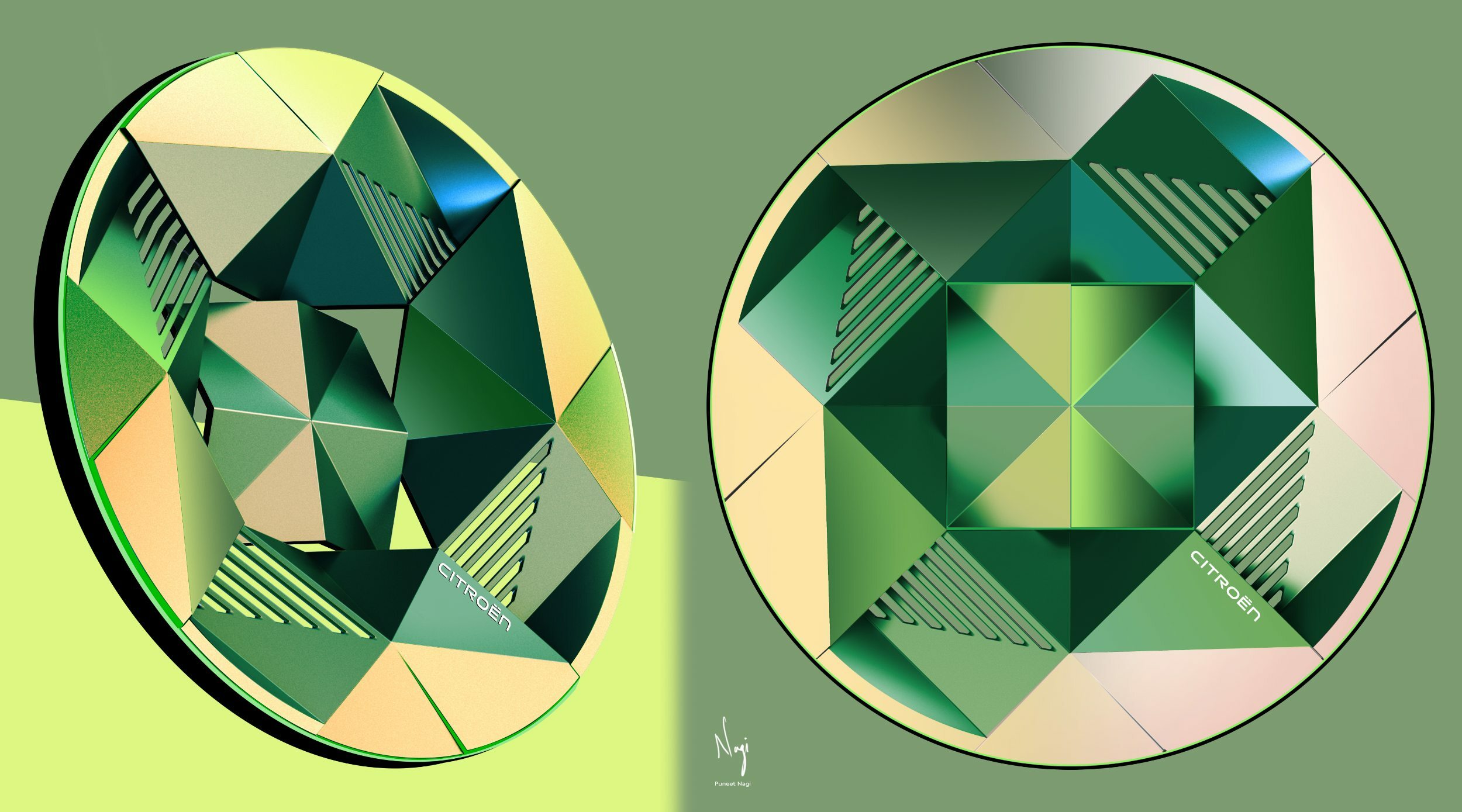 Citroen C5 Aircross Concept, 2024 – Design Sketch