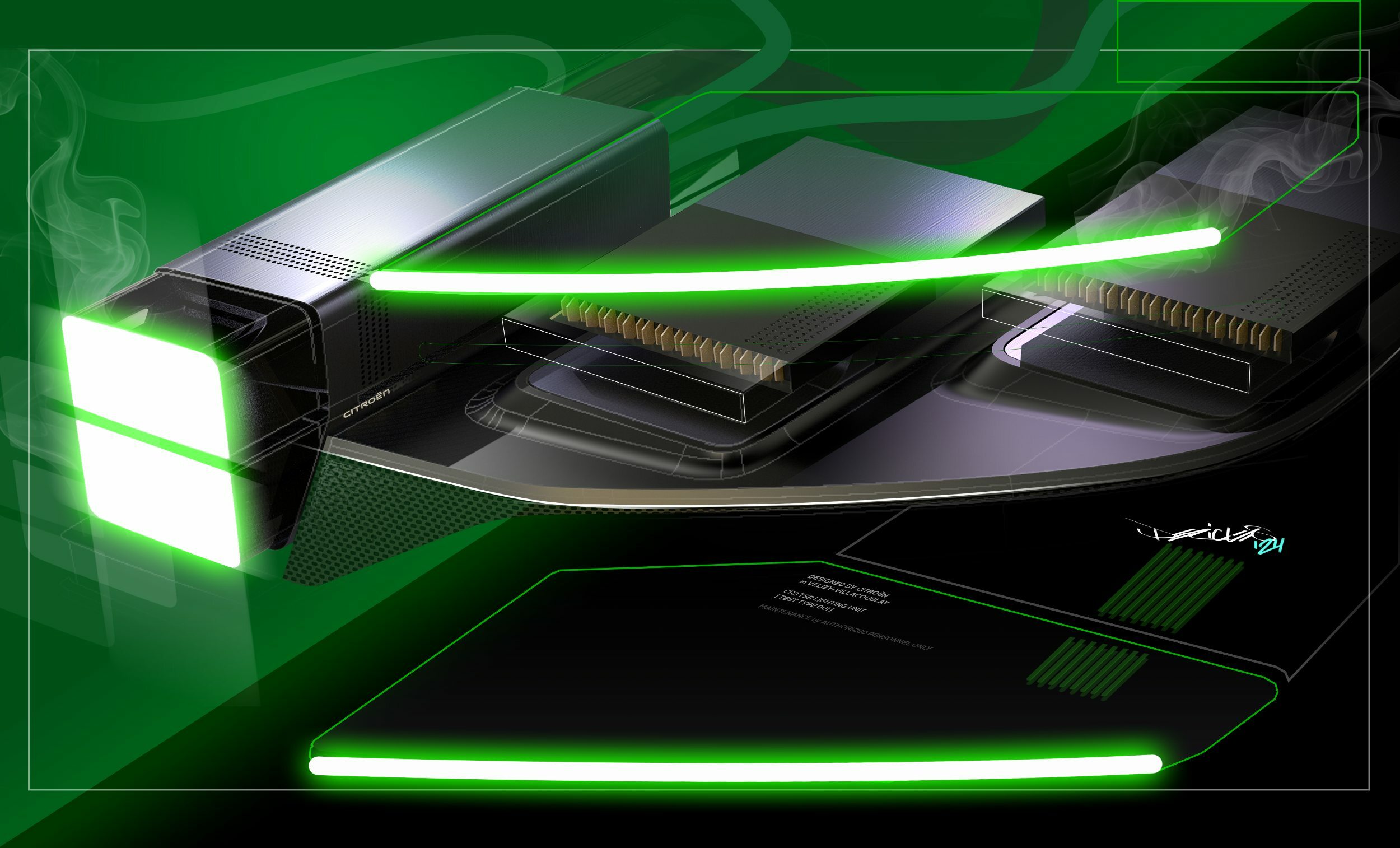 Citroen C5 Aircross Concept, 2024 – Design Sketch