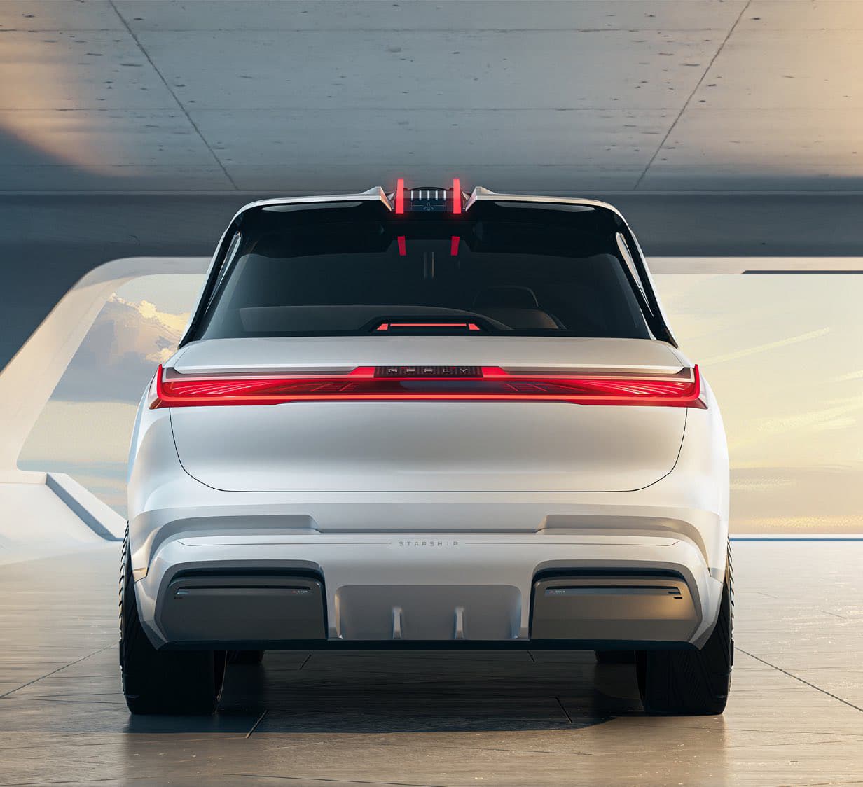 Geely Galaxy Starship Concept, 2024