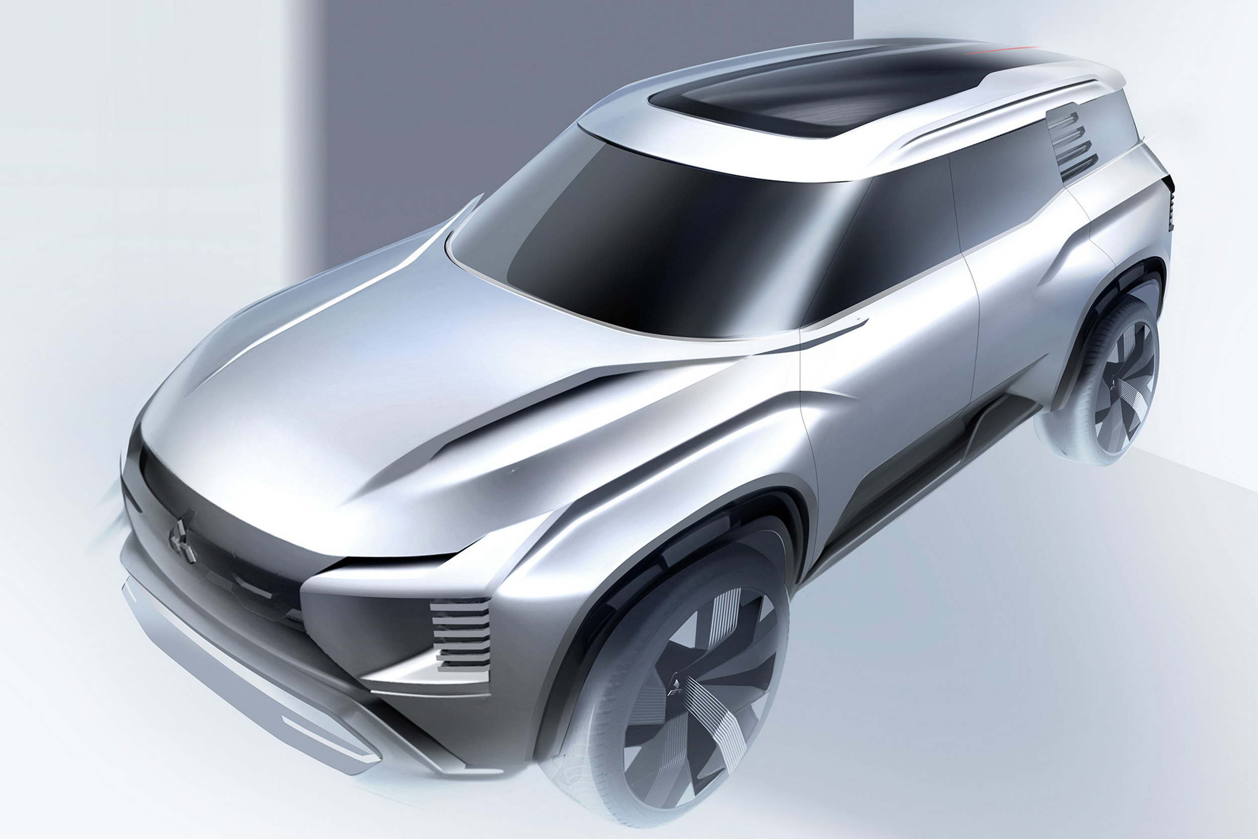 Mitsubishi DST Concept, 2024 – Design Sketch