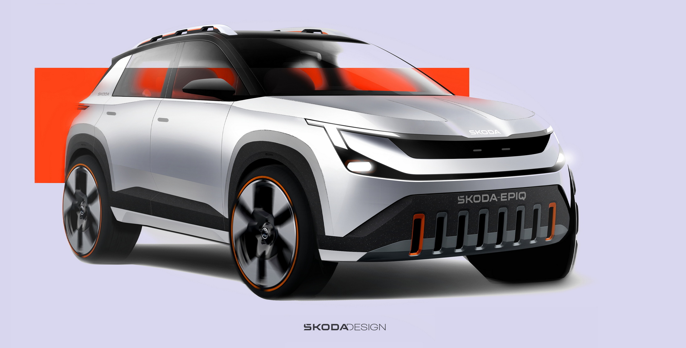 Skoda Epiq Concept, 2024 – Design Sketch