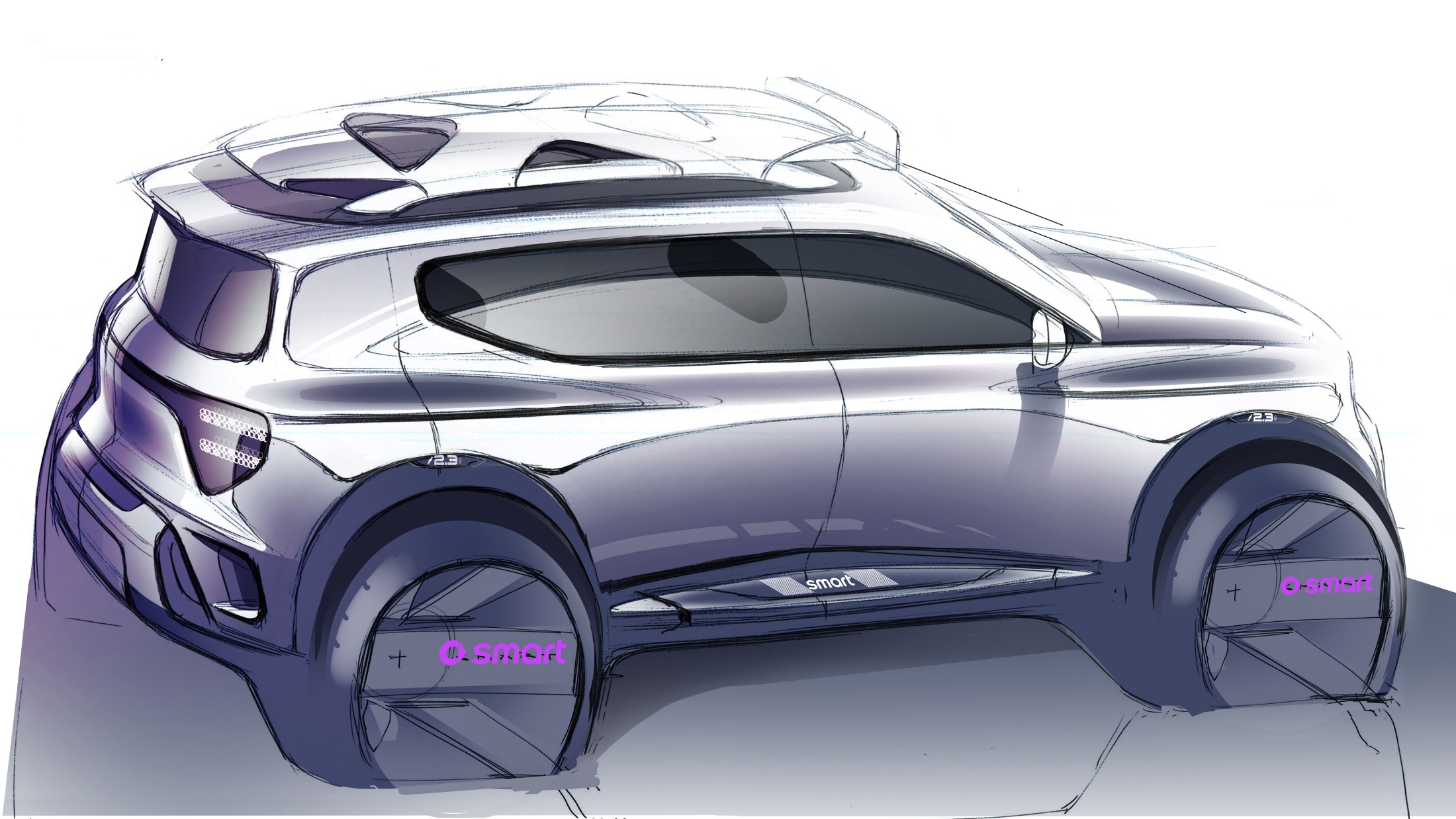 Smart Concept #5, 2024 – Design Sketch