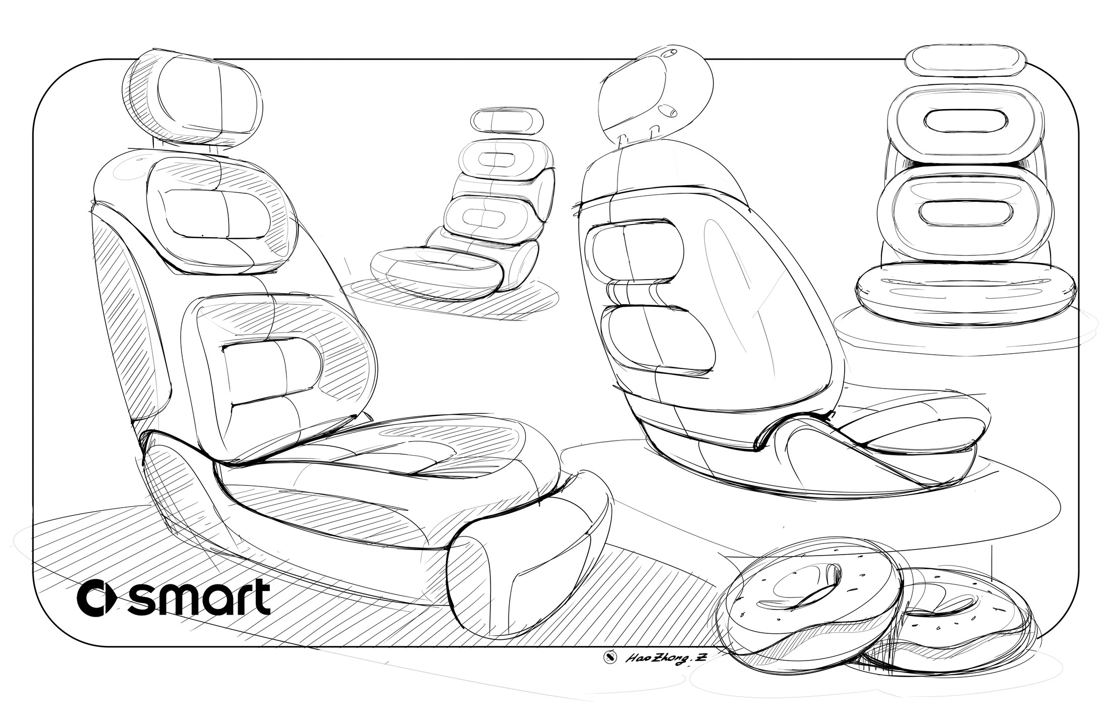 Smart Concept #5, 2024 – Design Sketch