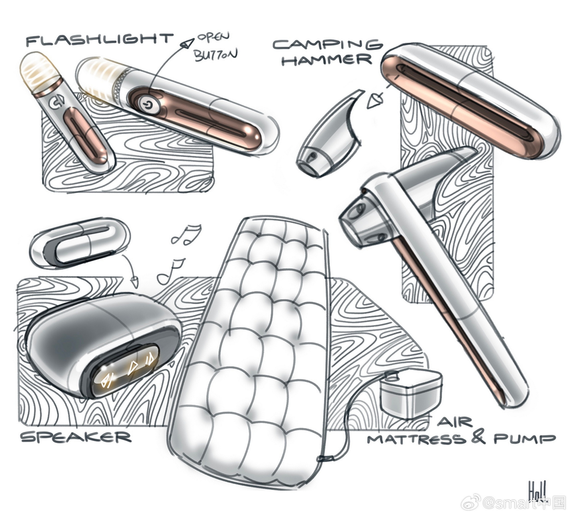 Smart Concept #5, 2024 – Design Sketch