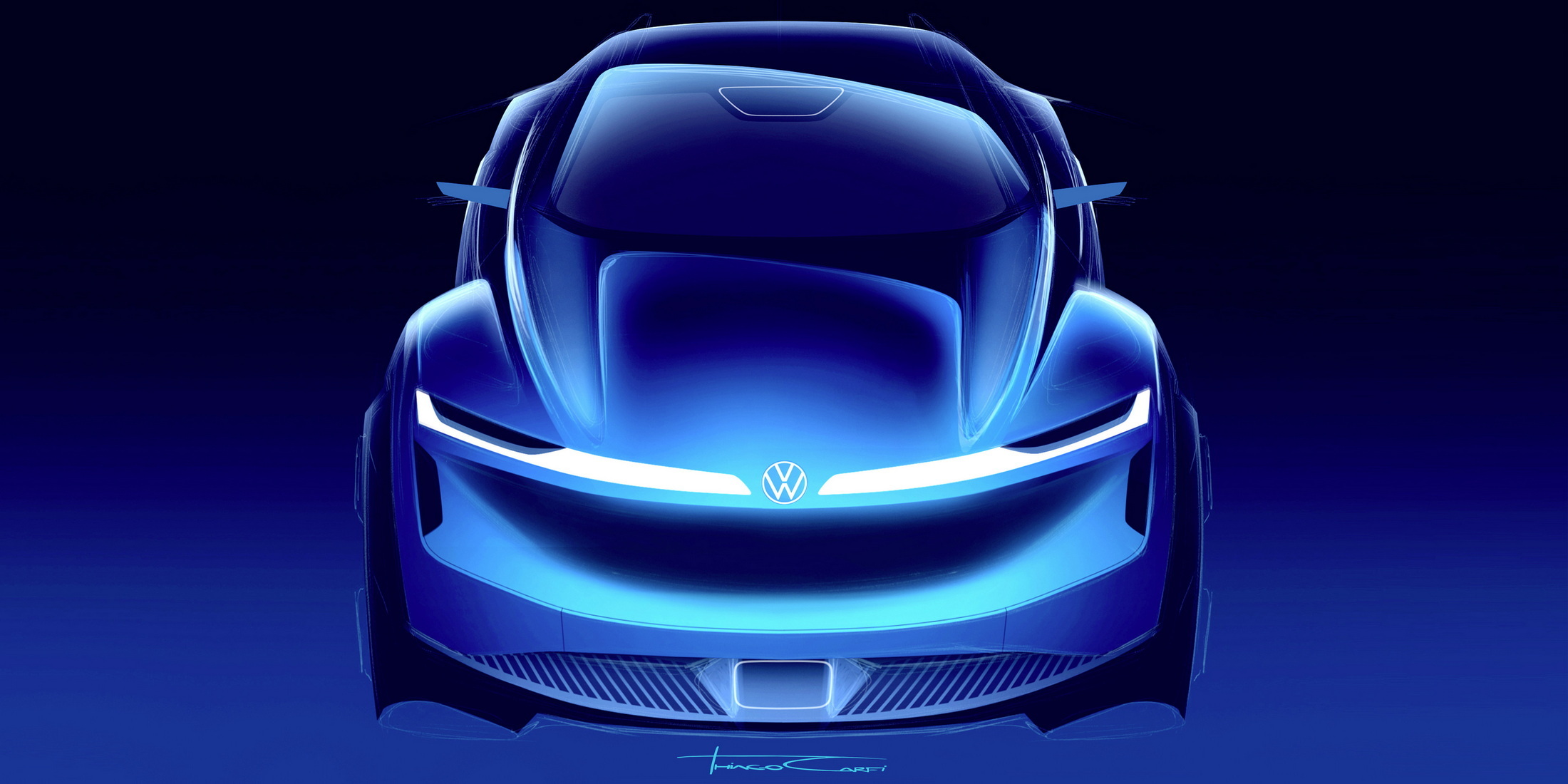 Volkswagen ID. Code Concept, 2024 – Design Sketch