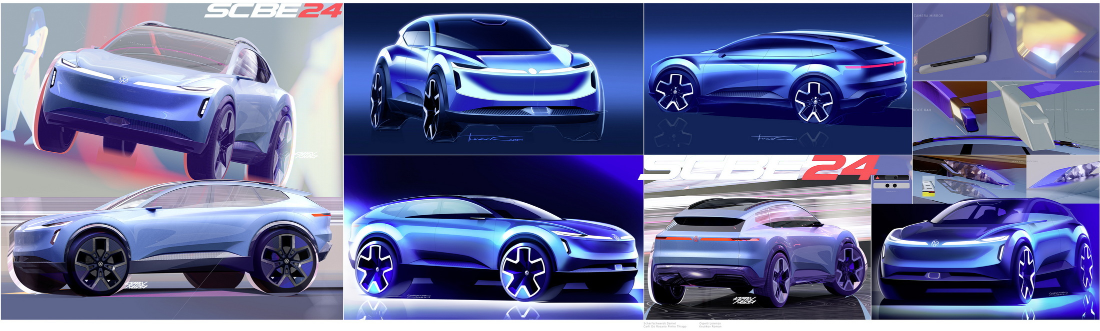 Volkswagen ID. Code Concept, 2024 – Design Sketch