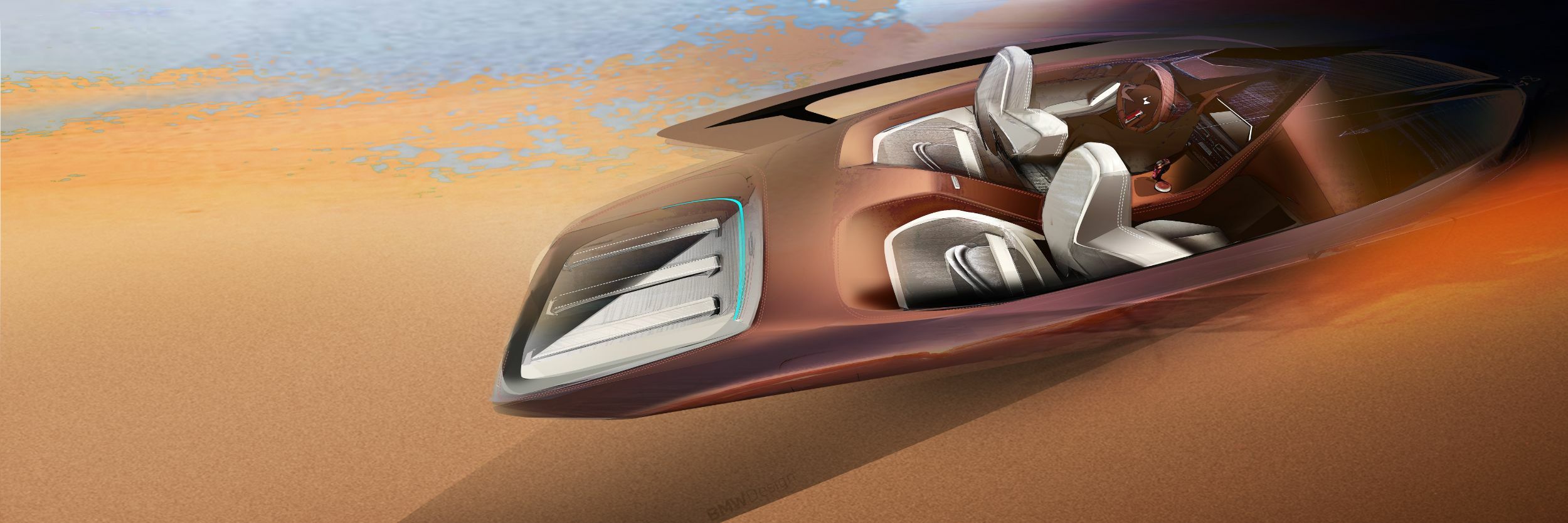 BMW Speedtop Concept, 2025 – Design Sketch – Interior